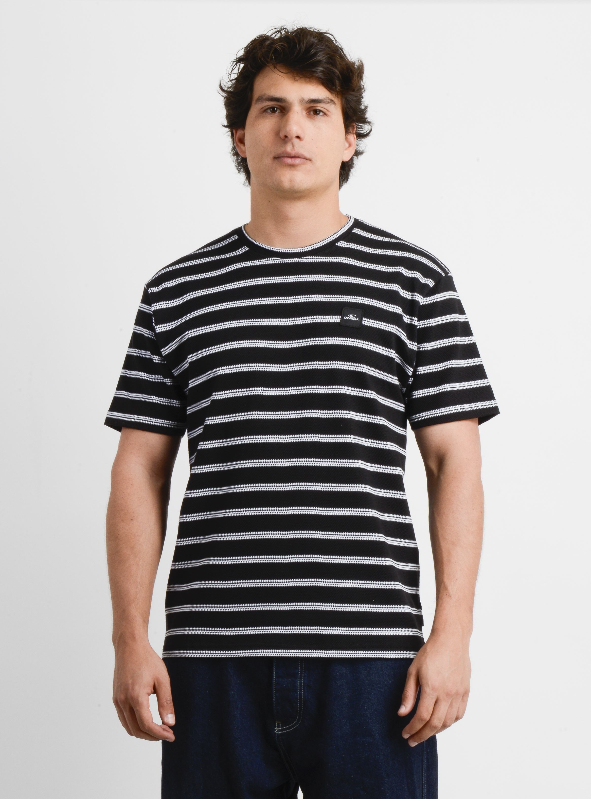 POLERA MANGA CORTA HIGH LINE NEGRO - 1