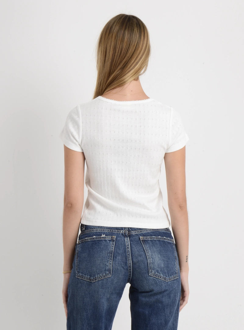 POLERA MANGA CORTA JOEY III BEIGE CLARO - 2