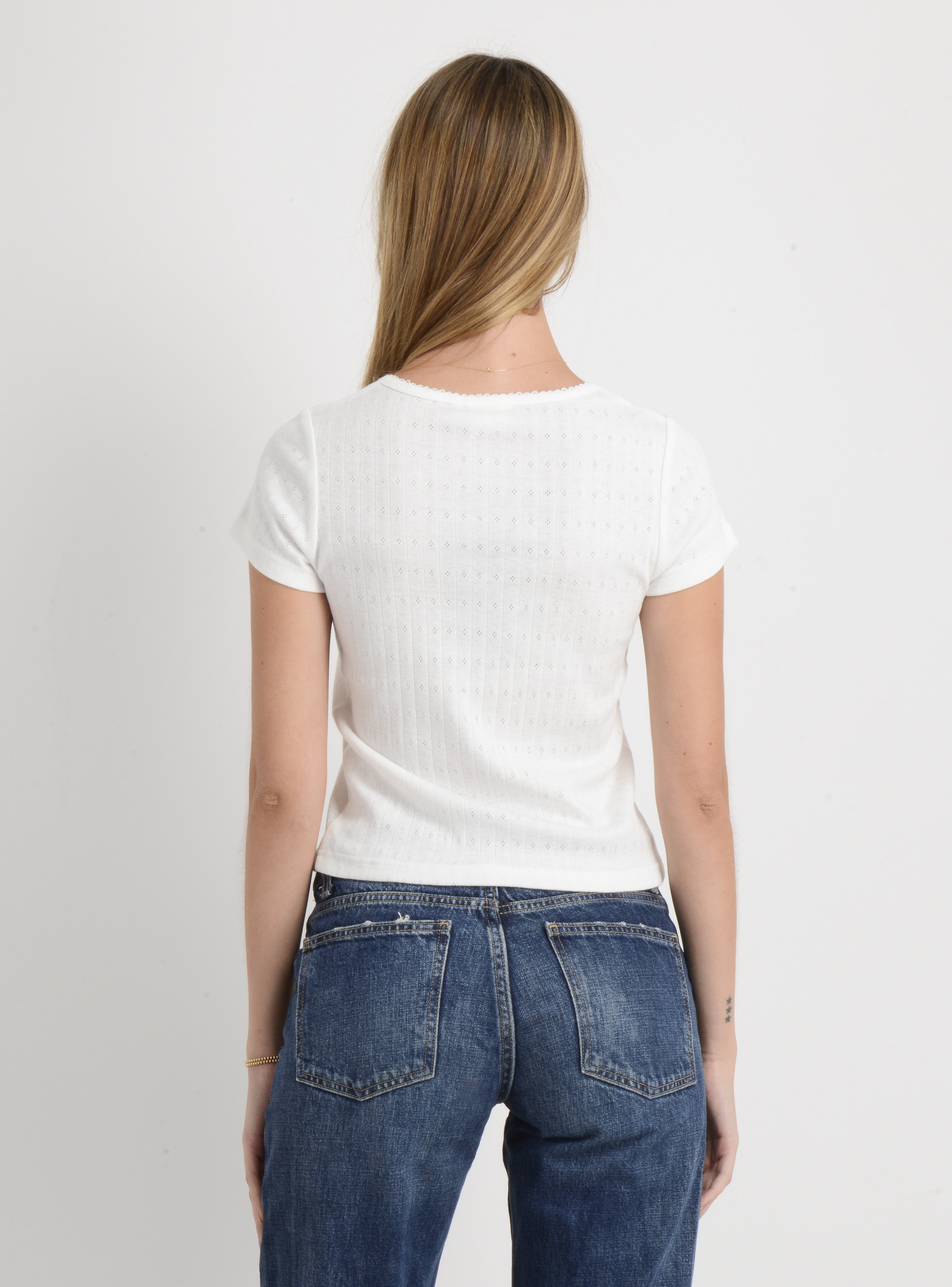 POLERA MANGA CORTA JOEY III BEIGE CLARO - 2