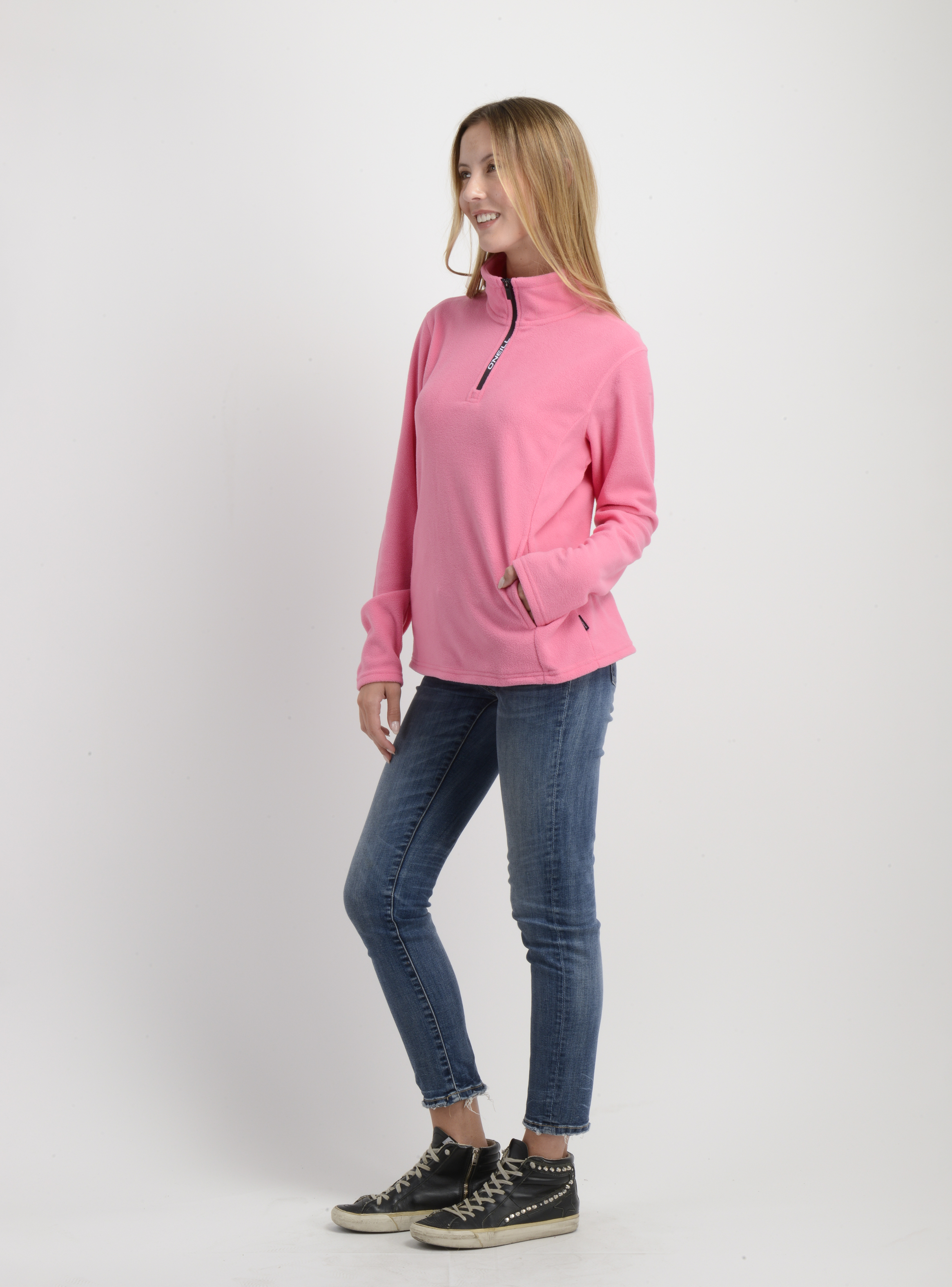 POLERON MICROPOLAR HALF JACK'S II ROSADO - 3