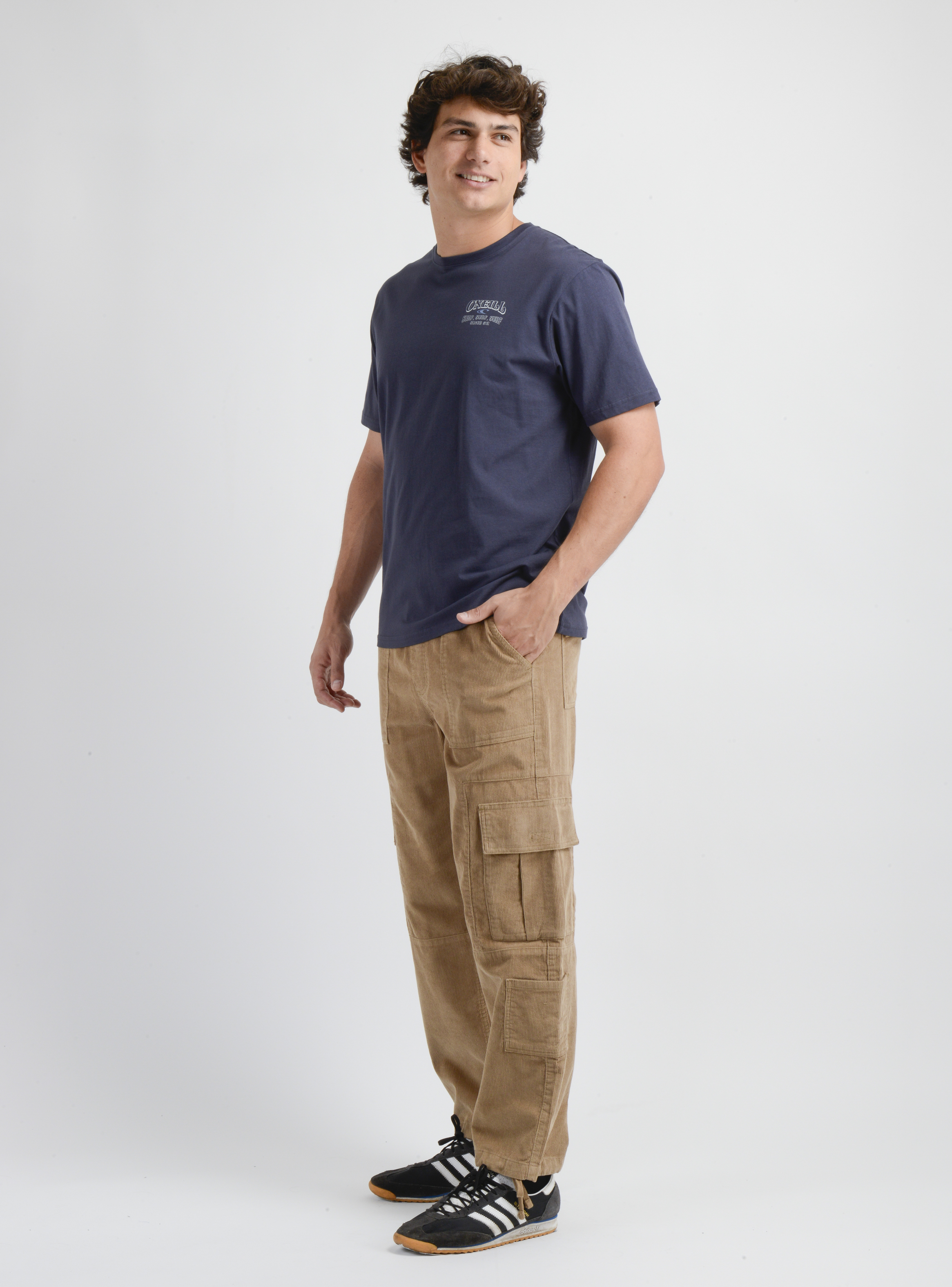 PANTALON COTELE CARGO SURF II BEIGE - 3