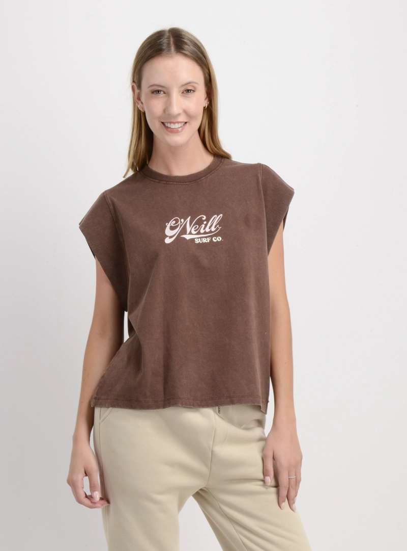 POLERA MANGA CORTA JULIE II CAFE - 1