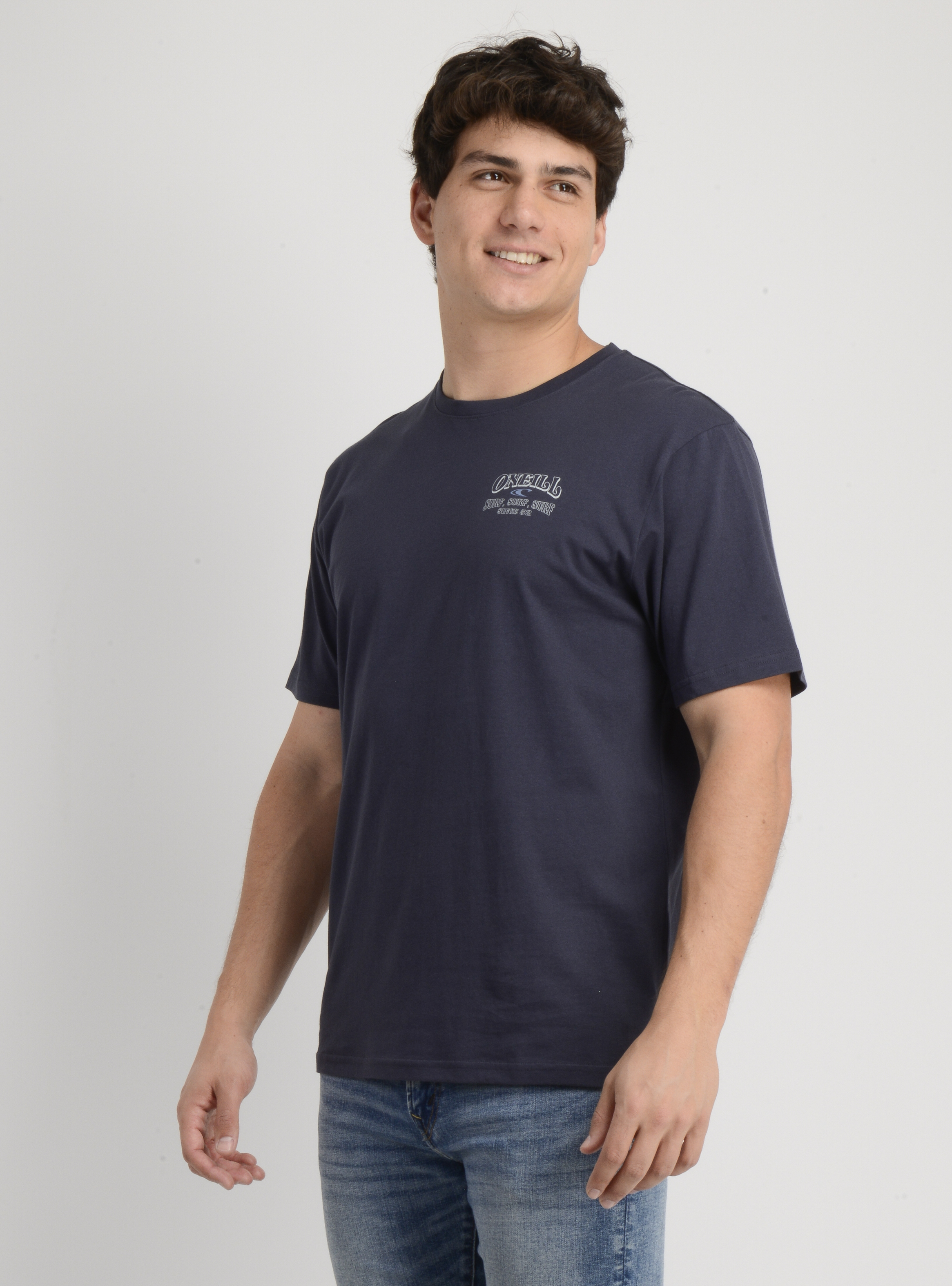 POLERA MANGA CORTA DAILY DRIVER AZUL OSCURO - 3