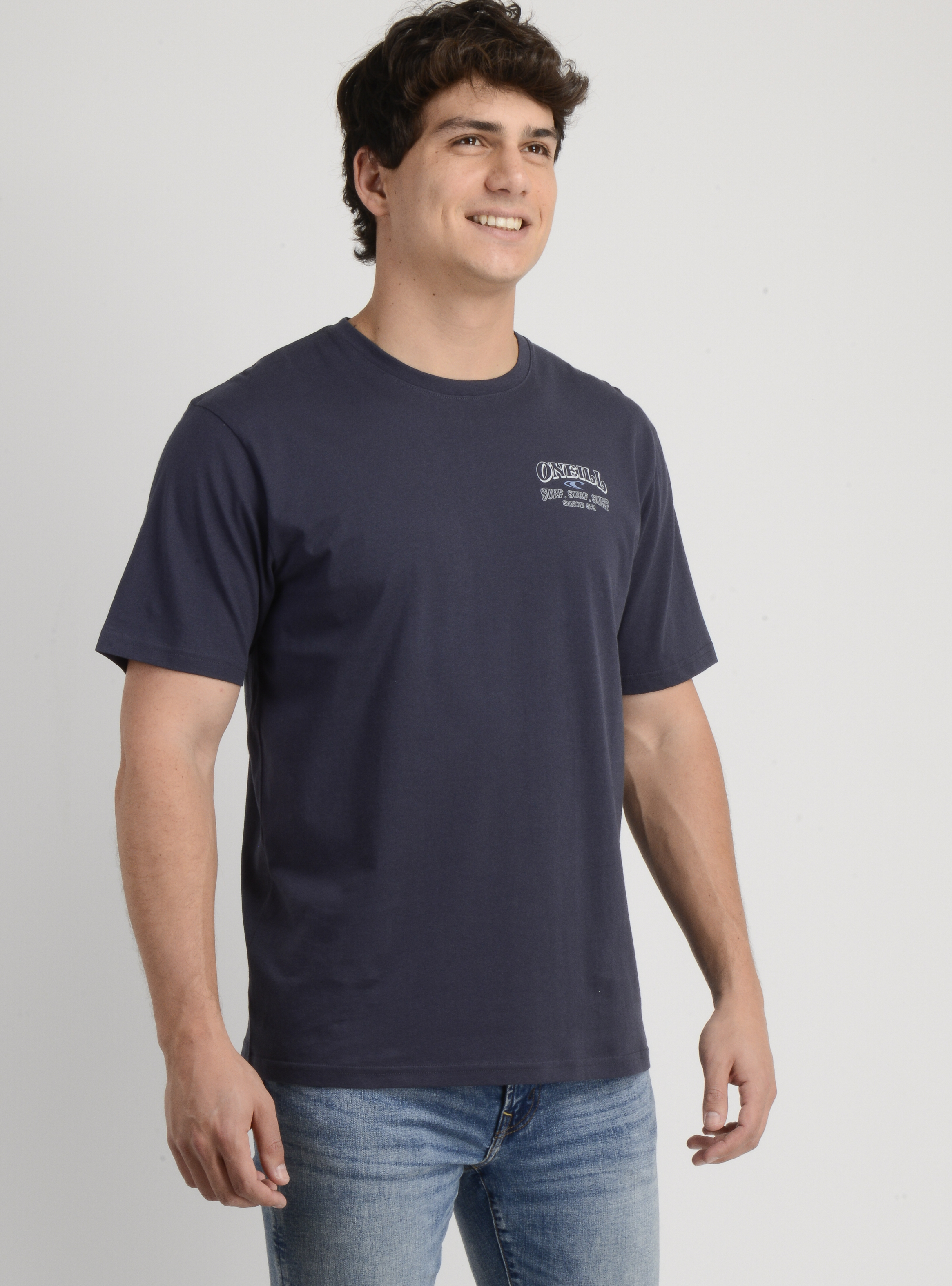 POLERA MANGA CORTA DAILY DRIVER AZUL OSCURO - 4