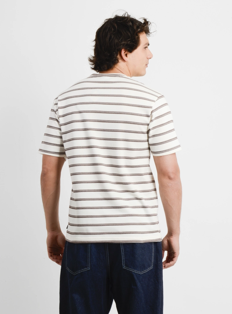 POLERA MANGA CORTA HIGH LINE BEIGE CLARO - 2