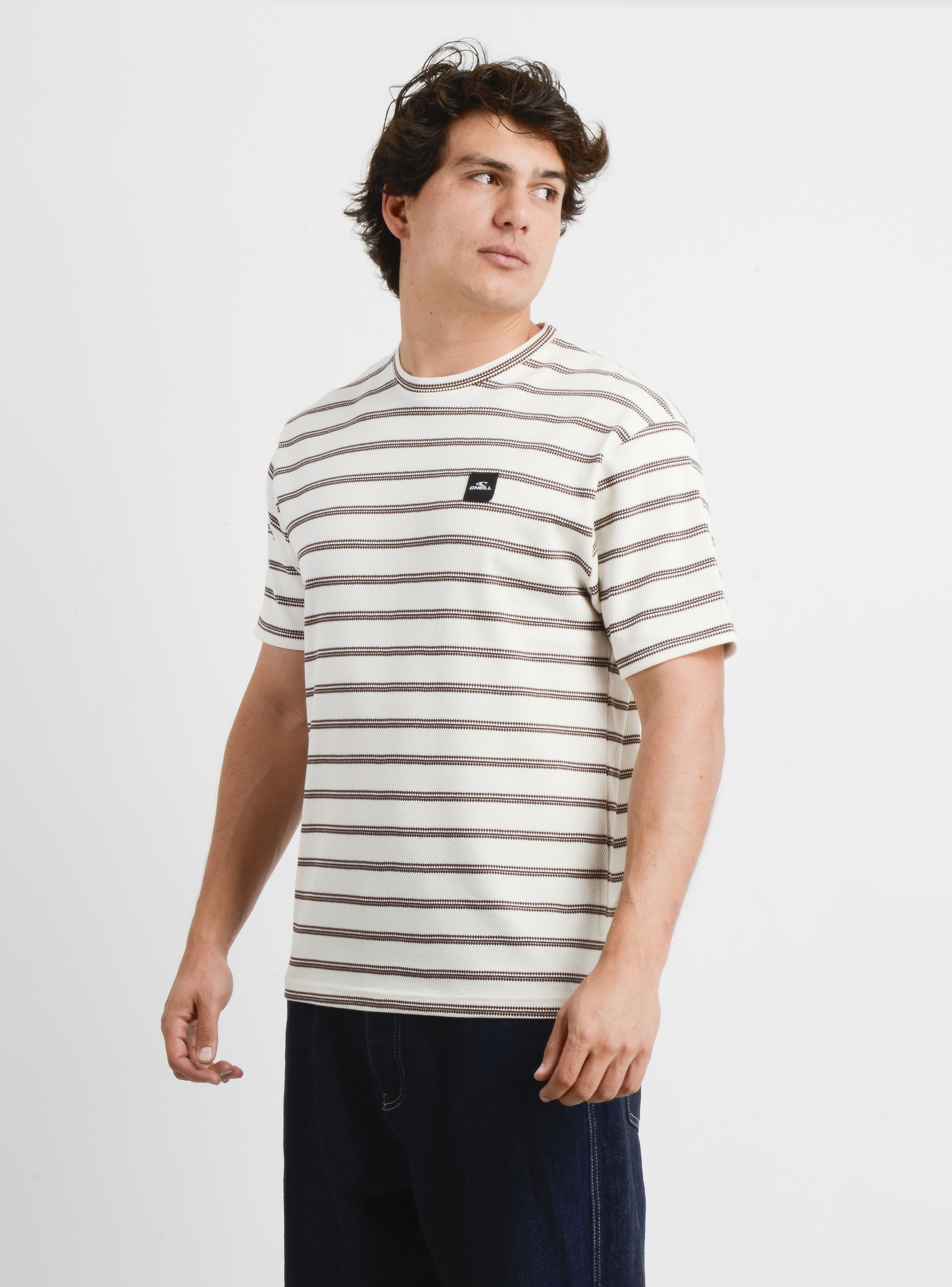 POLERA MANGA CORTA HIGH LINE BEIGE CLARO - 3