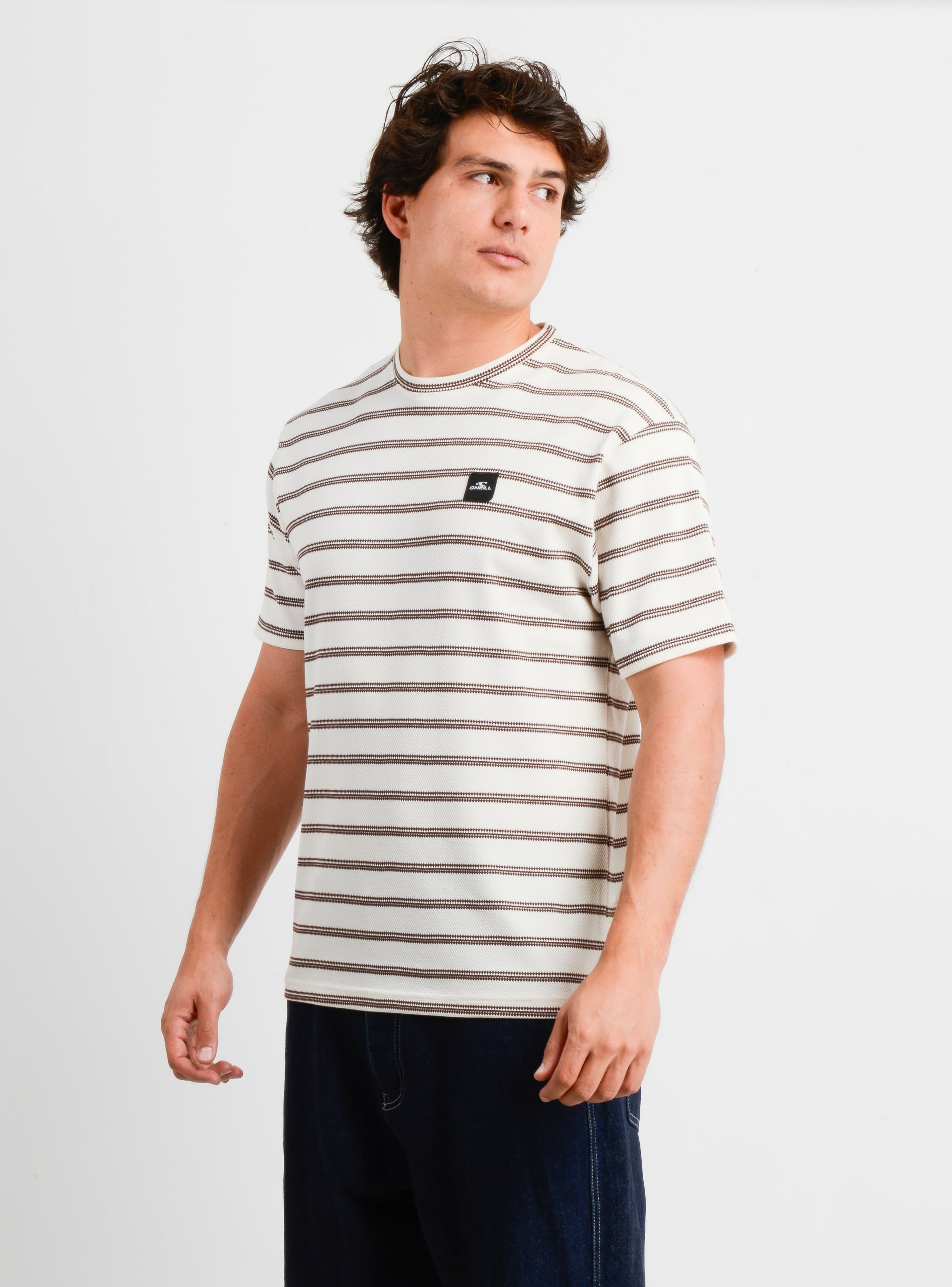 POLERA MANGA CORTA HIGH LINE BEIGE CLARO - 3