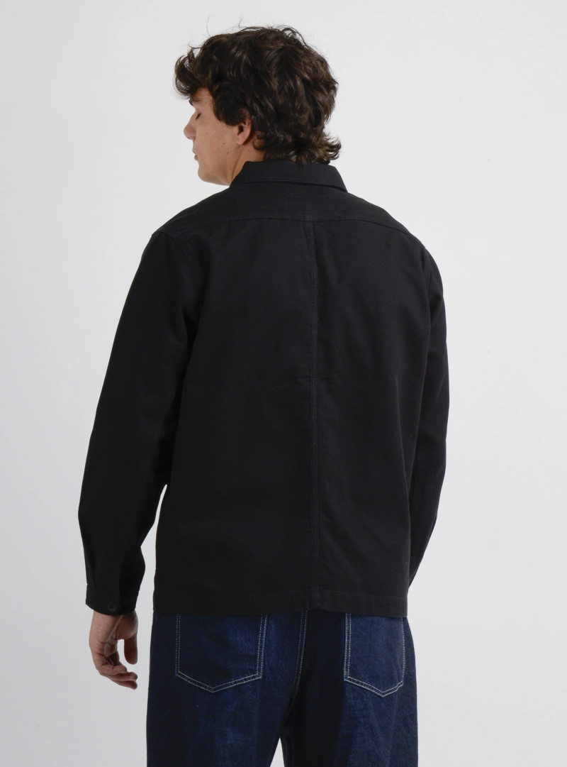 CAMISA MANGA LARGA MAXWELL NEGRO - 2