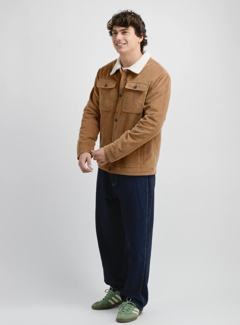 CHAQUETA COTELE MATTSON II CAFE CLARO - 3
