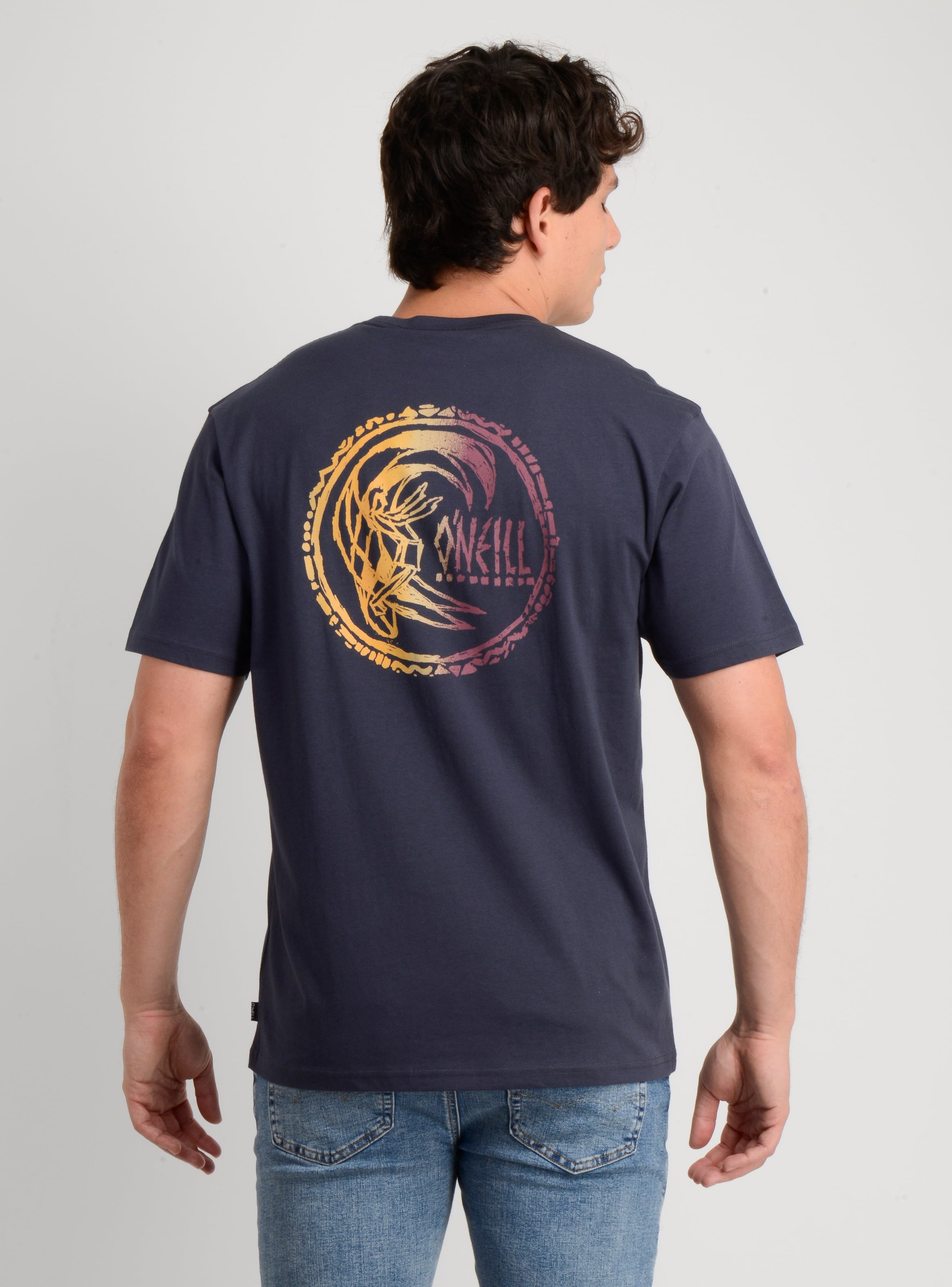 POLERA MANGA CORTA ARTIFACT AZUL OSCURO - 2