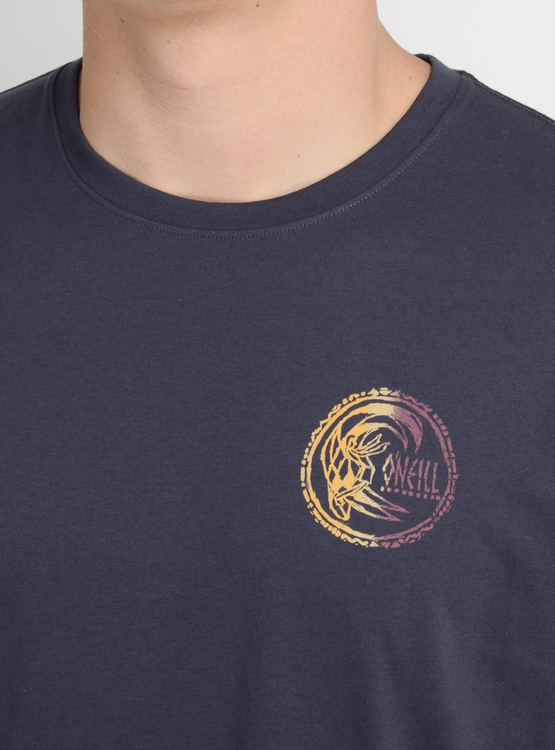 POLERA MANGA CORTA ARTIFACT AZUL OSCURO - 5