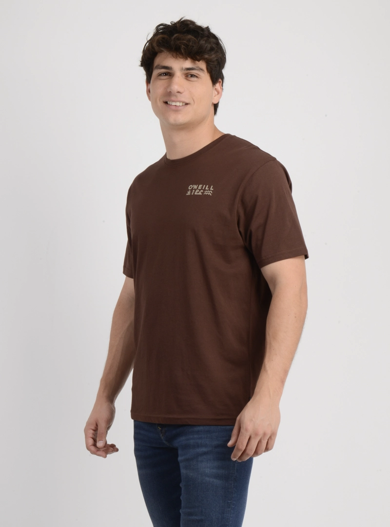 POLERA MANGA CORTA GLYPHS CAFE - 3