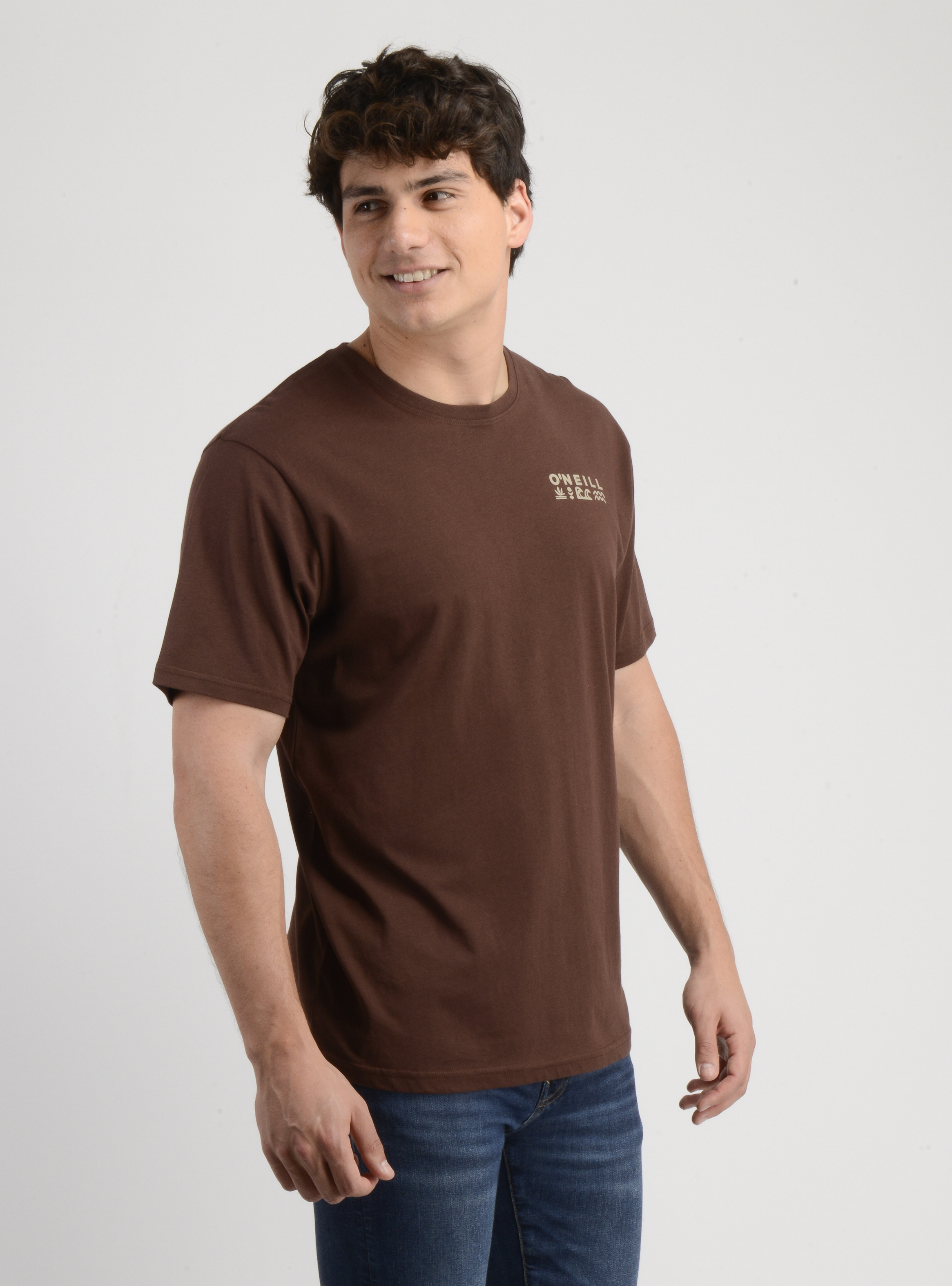 POLERA MANGA CORTA GLYPHS CAFE - 4