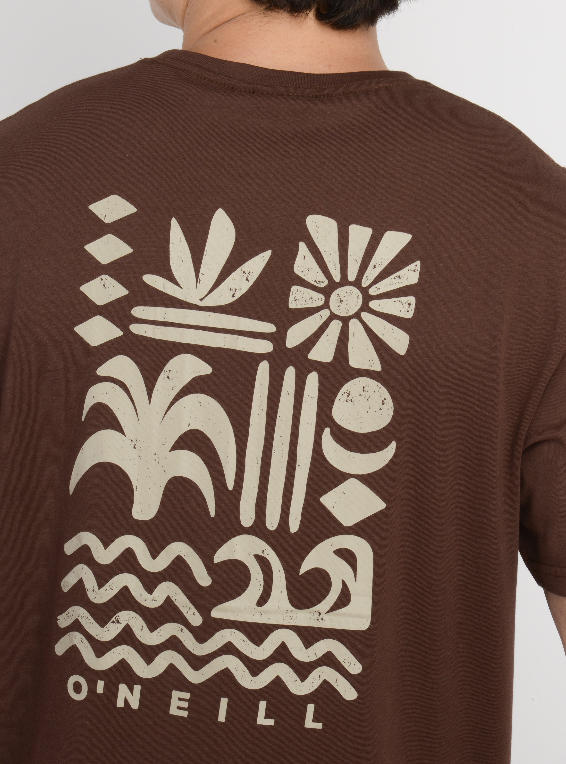 POLERA MANGA CORTA GLYPHS CAFE - 6
