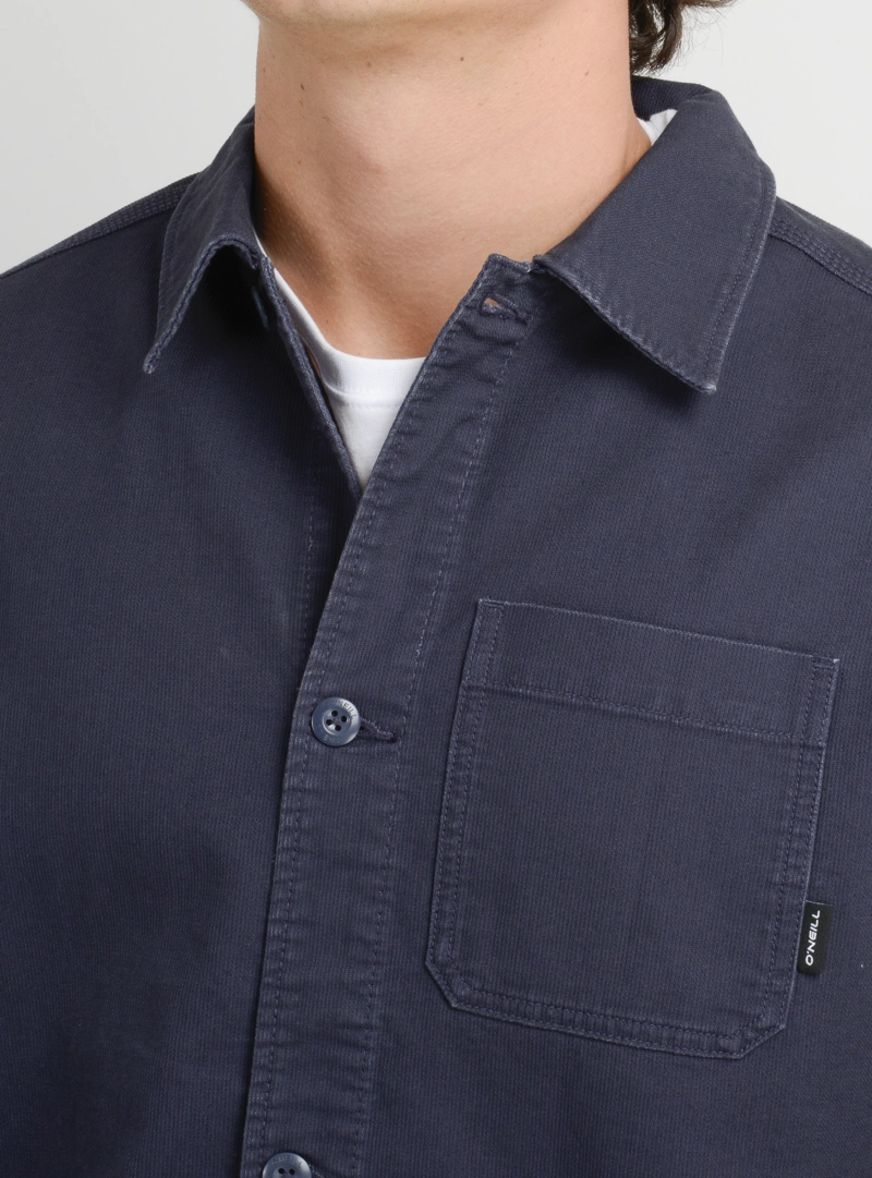 CAMISA MANGA LARGA MAXWELL AZUL OSCURO - 5