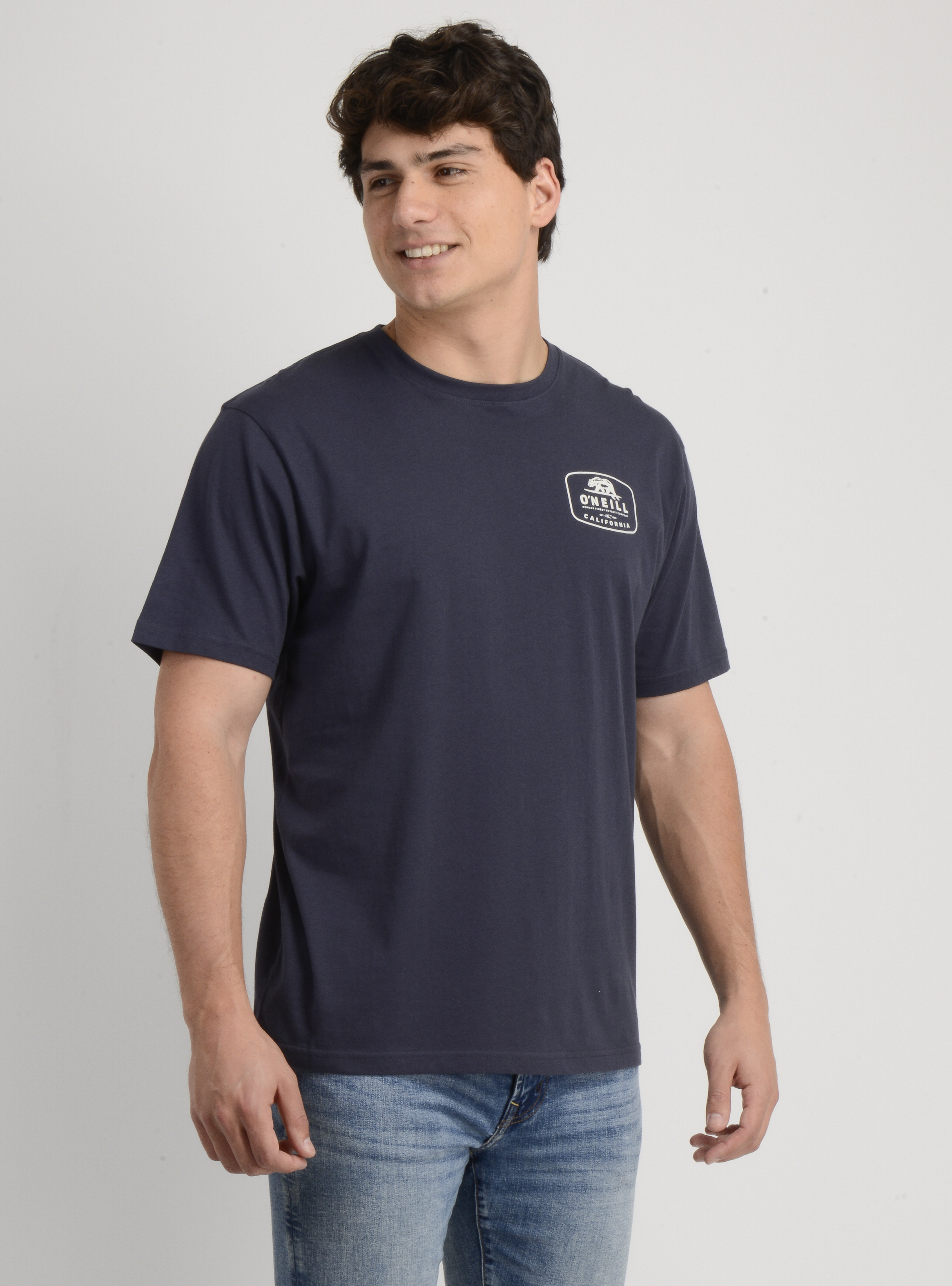 POLERA MANGA CORTA CALI NATIVE AZUL OSCURO - 4
