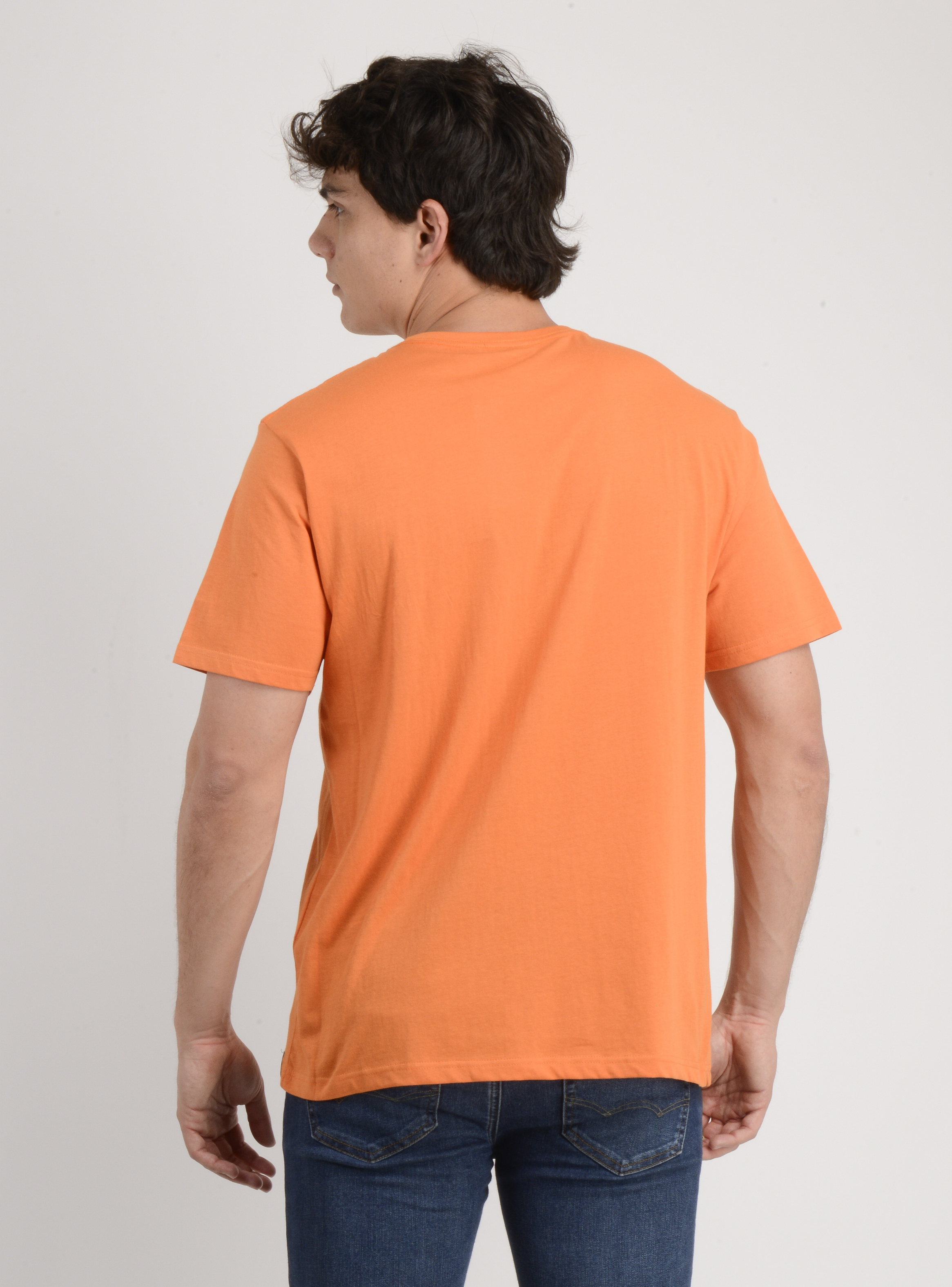 POLERA MANGA CORTA RUTILE II NARANJO - 2