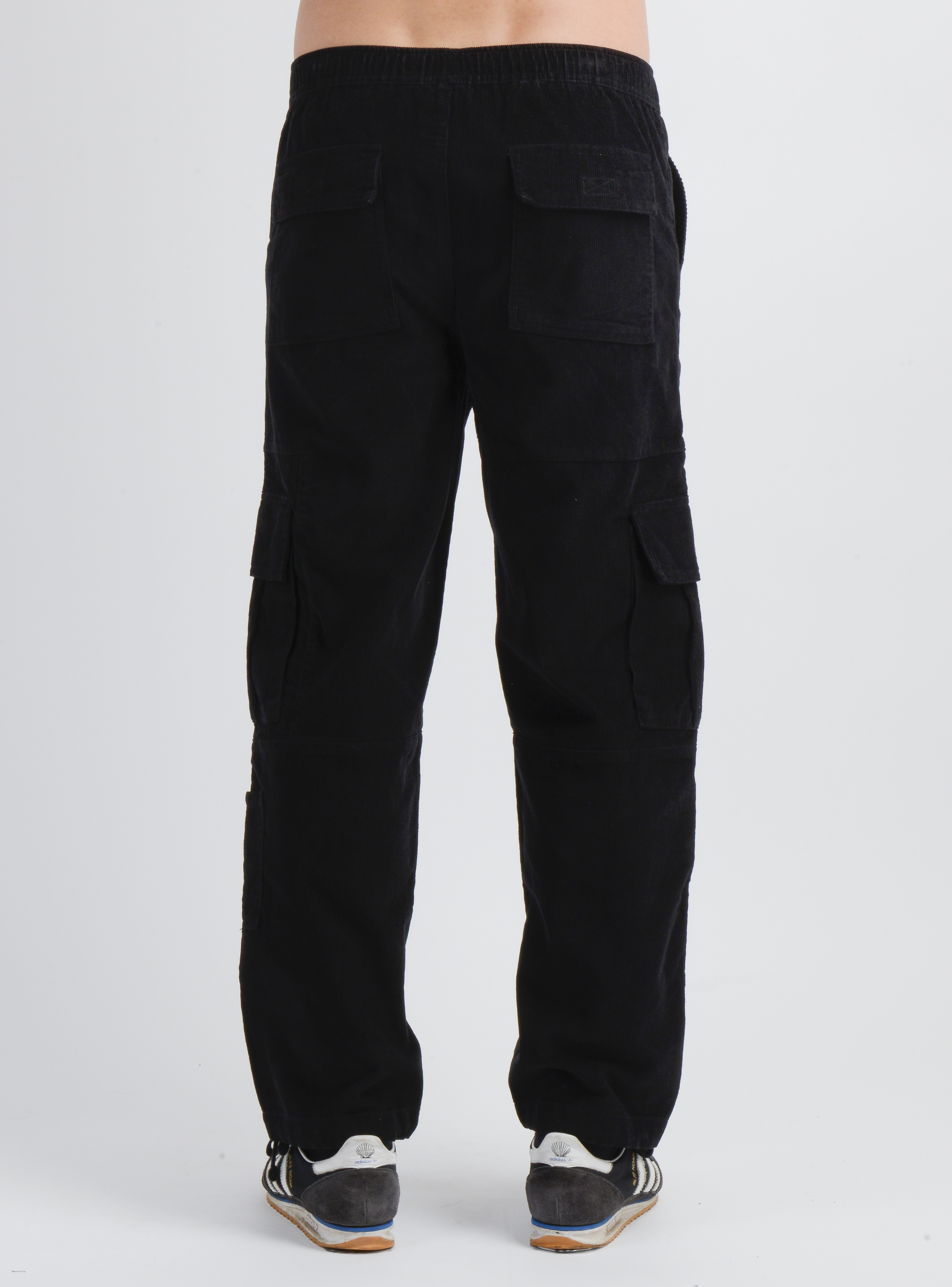 PANTALON COTELE CARGO SURF II NEGRO - 2