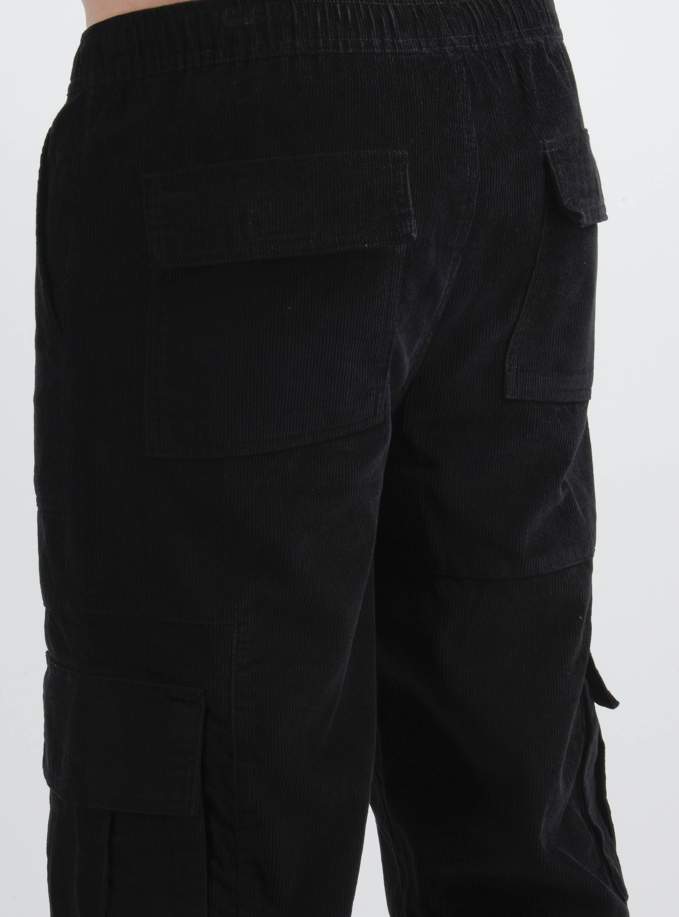 PANTALON COTELE CARGO SURF II NEGRO - 6