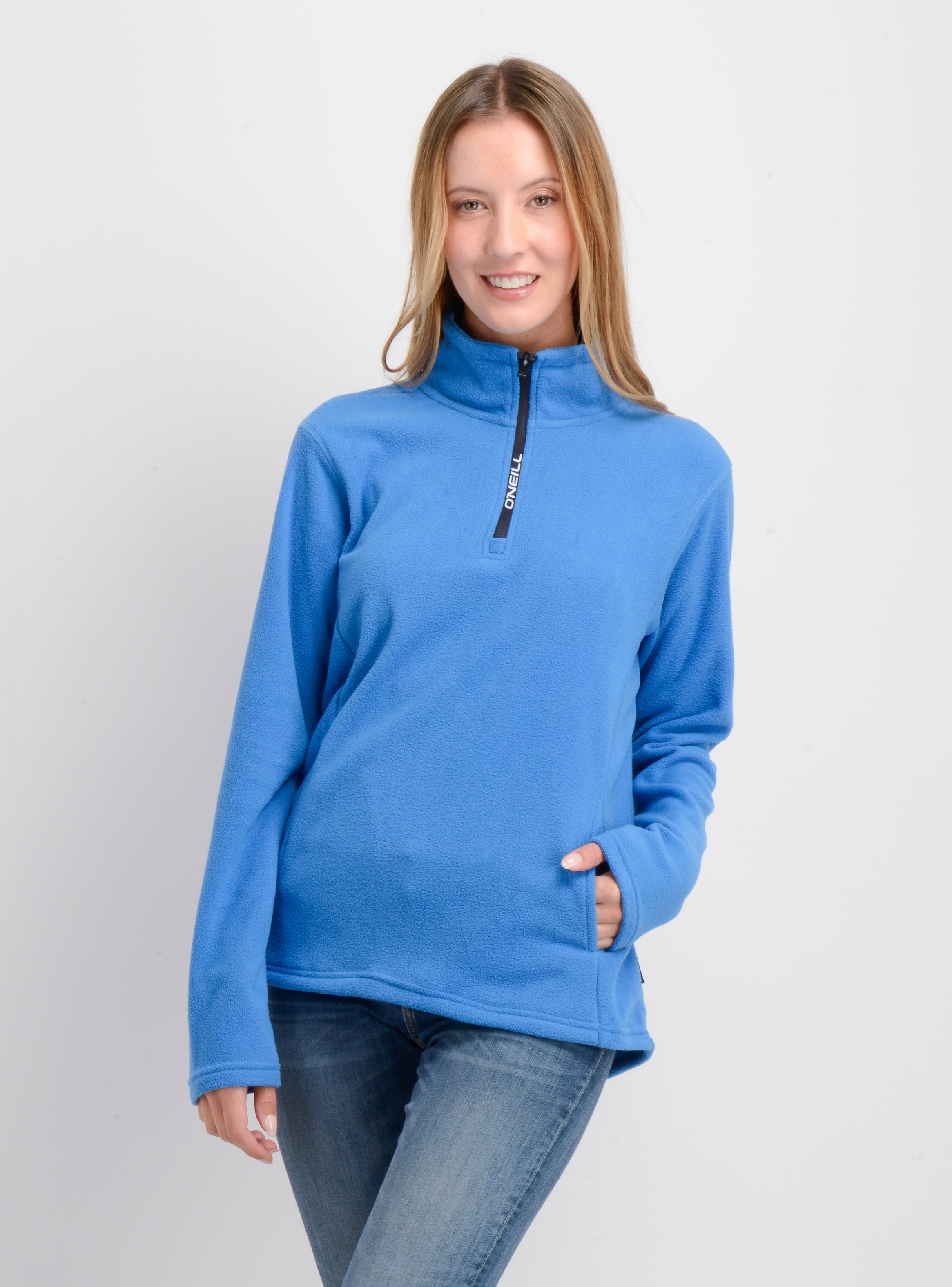 POLERON MICROPOLAR HALF JACK'S II AZUL - 1