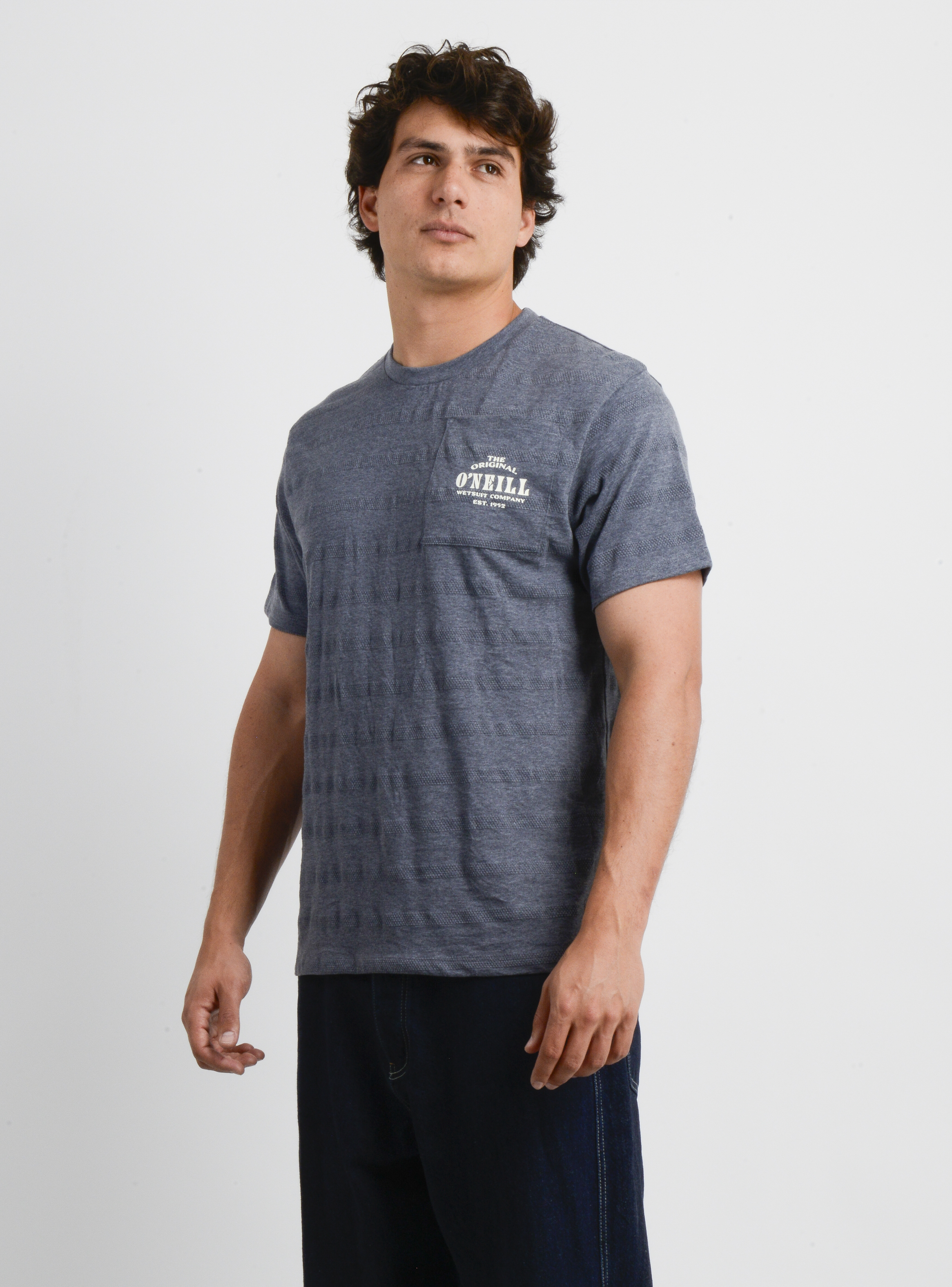POLERA MANGA CORTA DINSMORE II AZUL OSCURO - 3