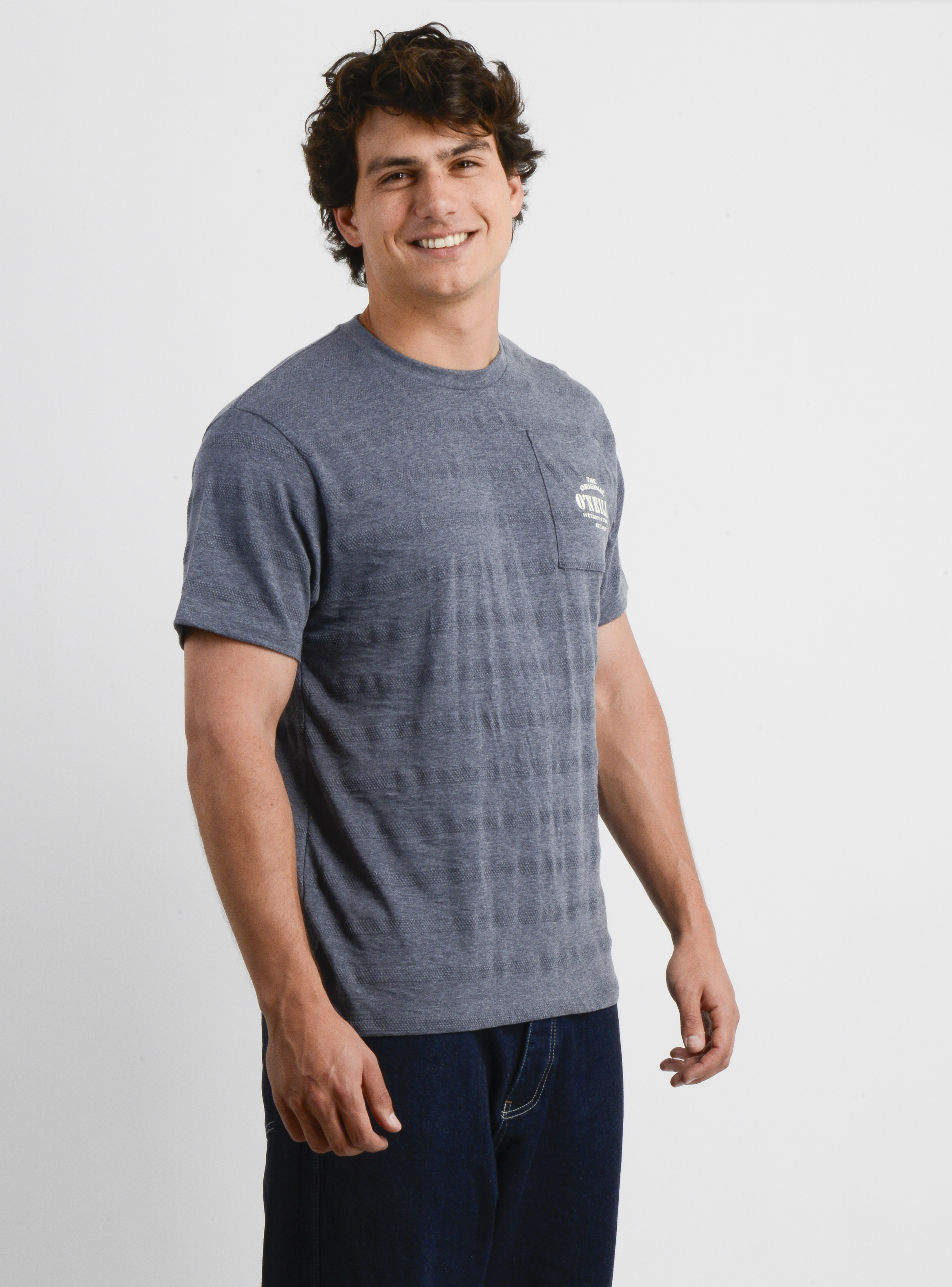 POLERA MANGA CORTA DINSMORE II AZUL OSCURO - 4