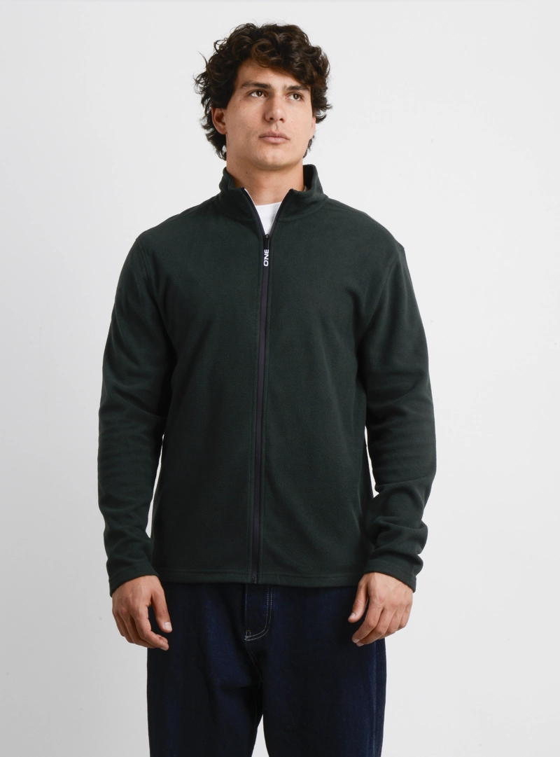POLERON POLAR JACK'S FZ II VERDE OSCURO - 1