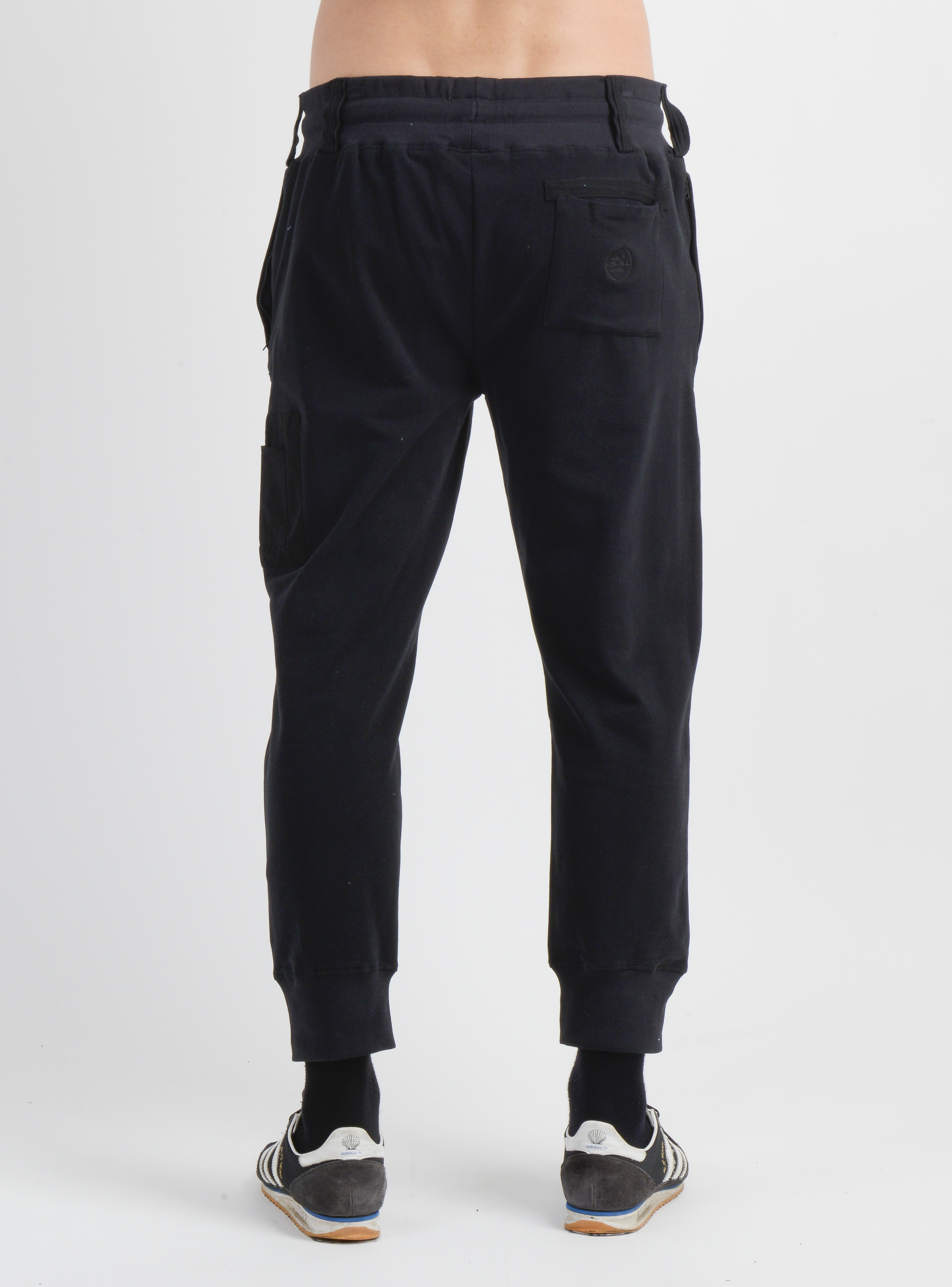 PANTALON BUZO TRANSFER  NEGRO - 2
