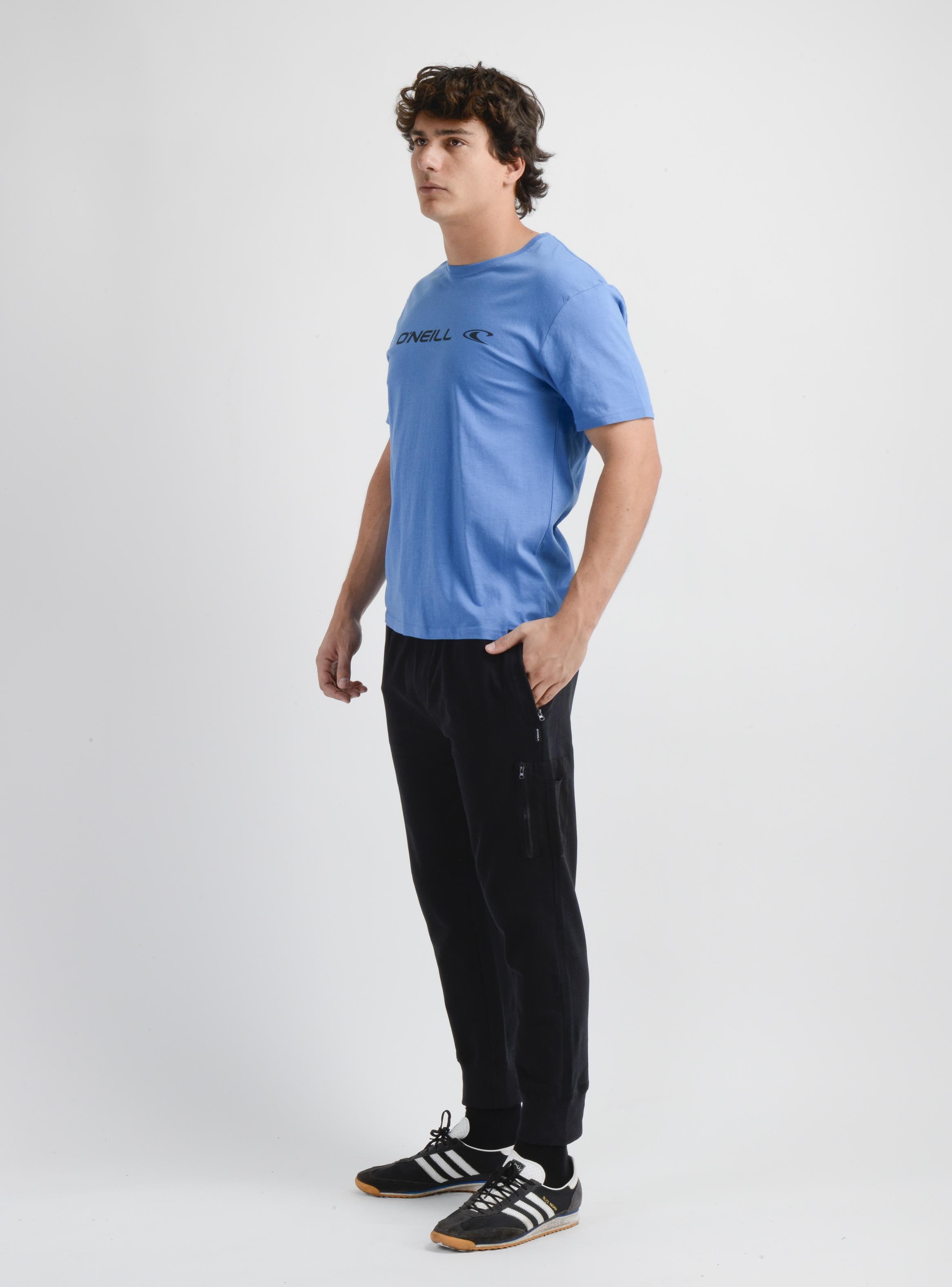 PANTALON BUZO TRANSFER  NEGRO - 3