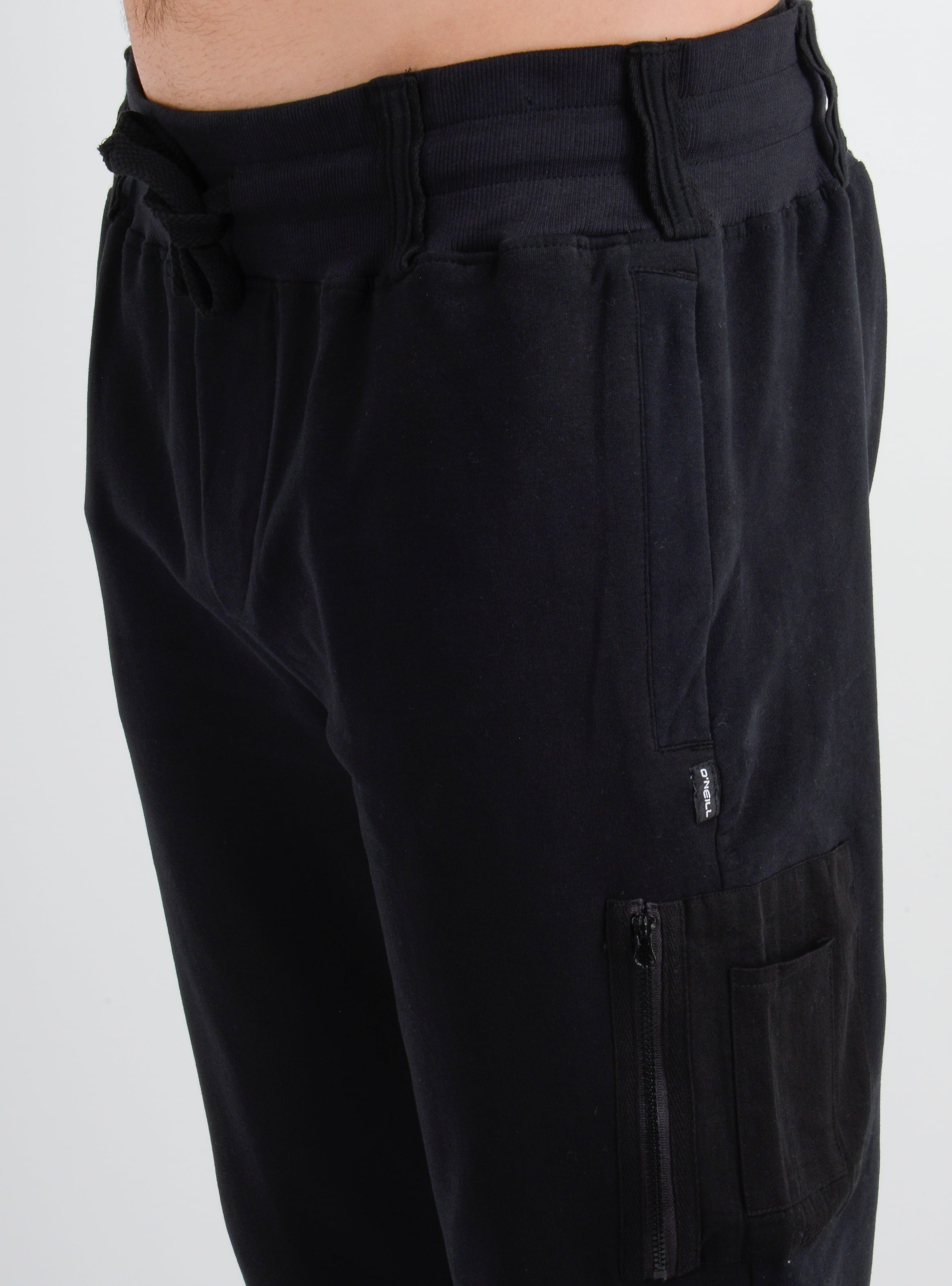 PANTALON BUZO TRANSFER  NEGRO - 5