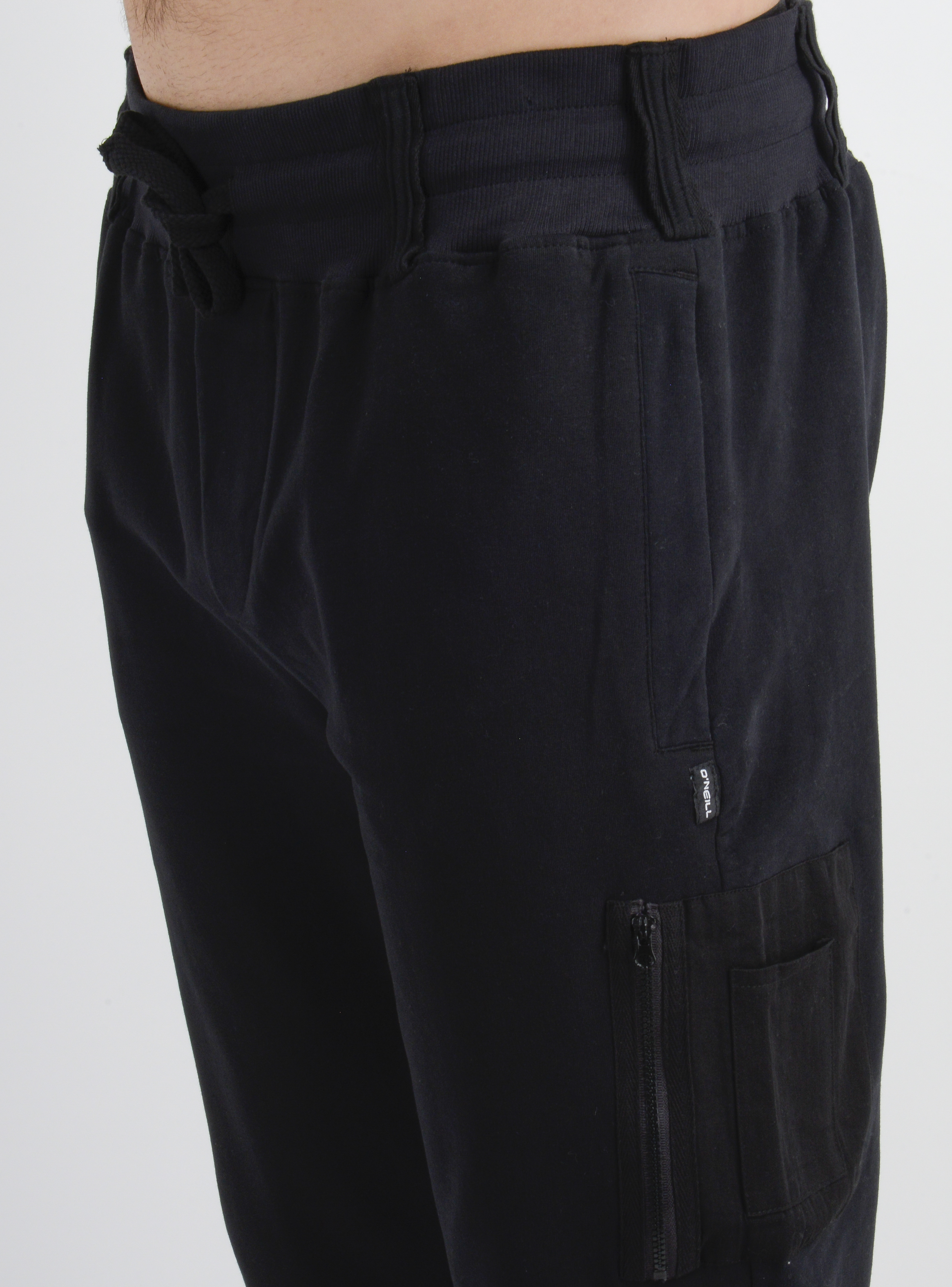 PANTALON BUZO TRANSFER  NEGRO - 5