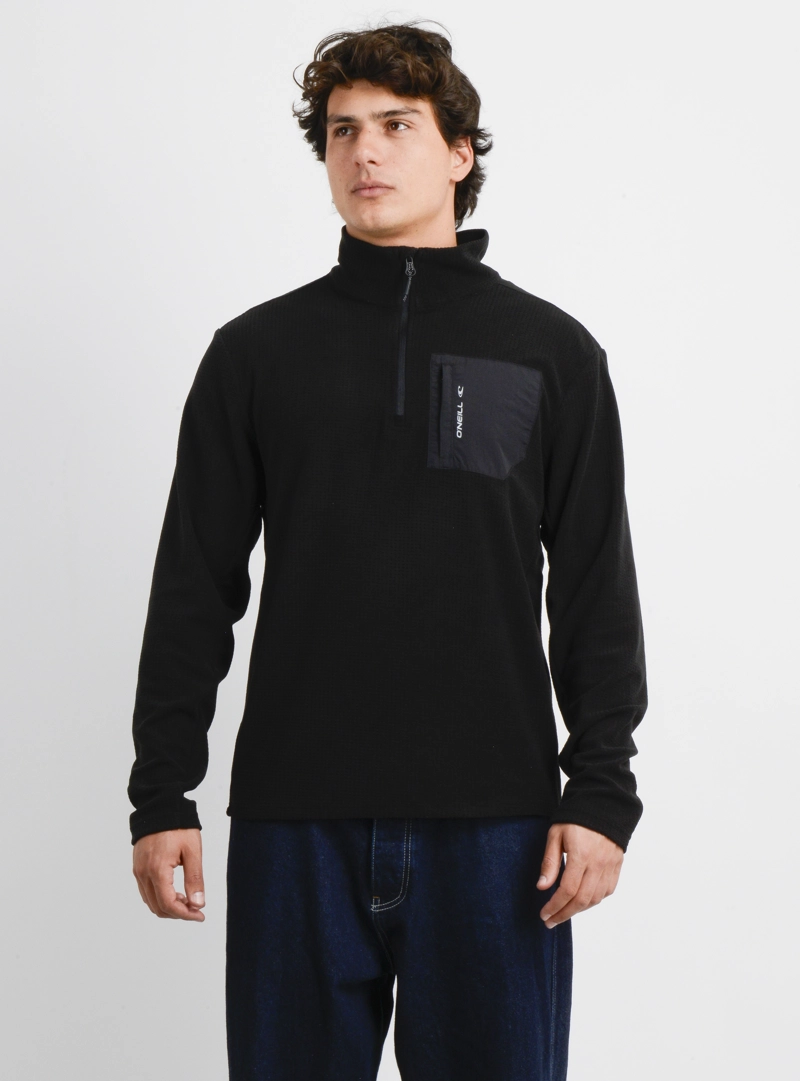POLERON POLAR HALF RAISE II NEGRO - 1