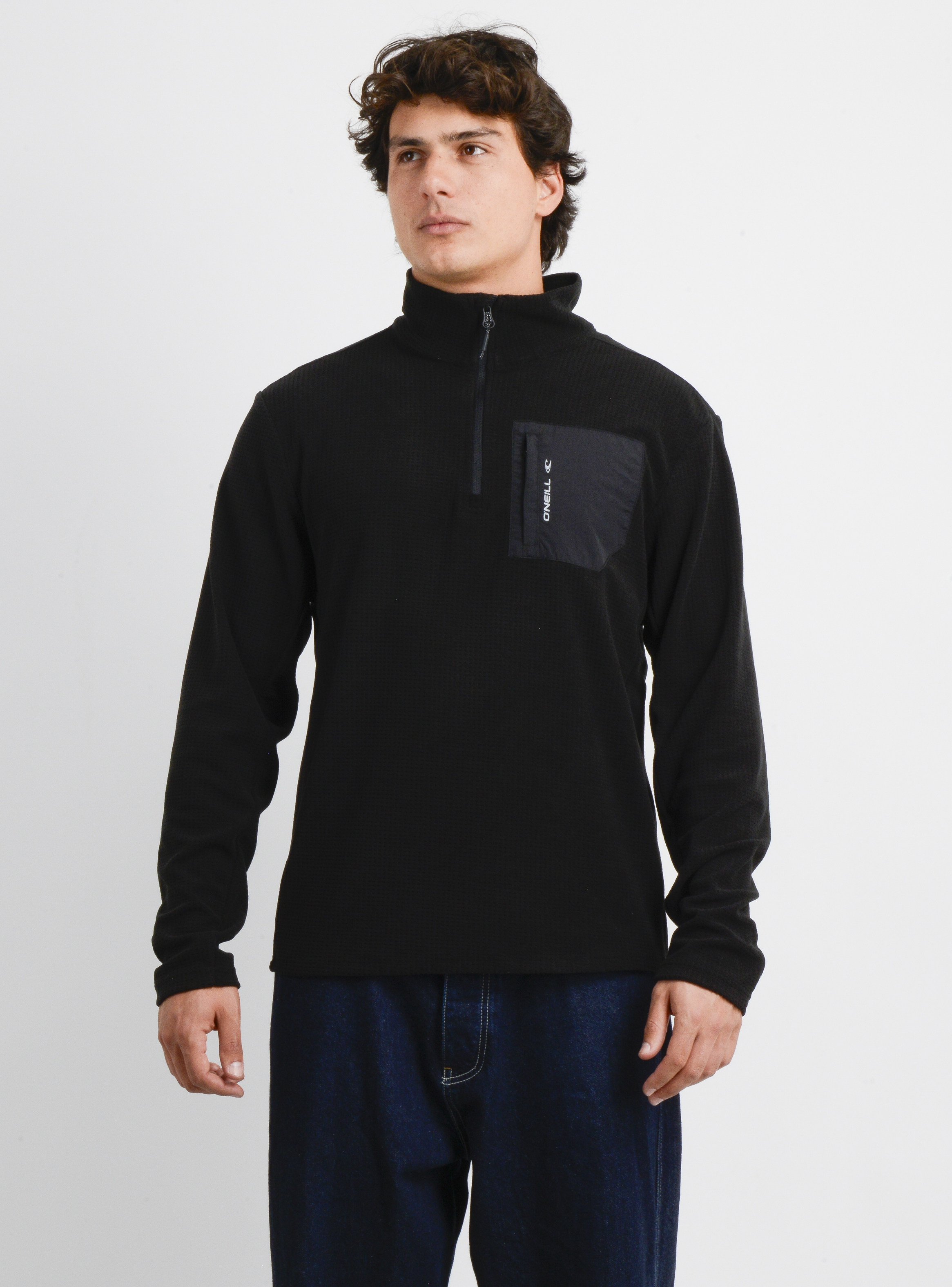 POLERON POLAR HALF RAISE II NEGRO - 1