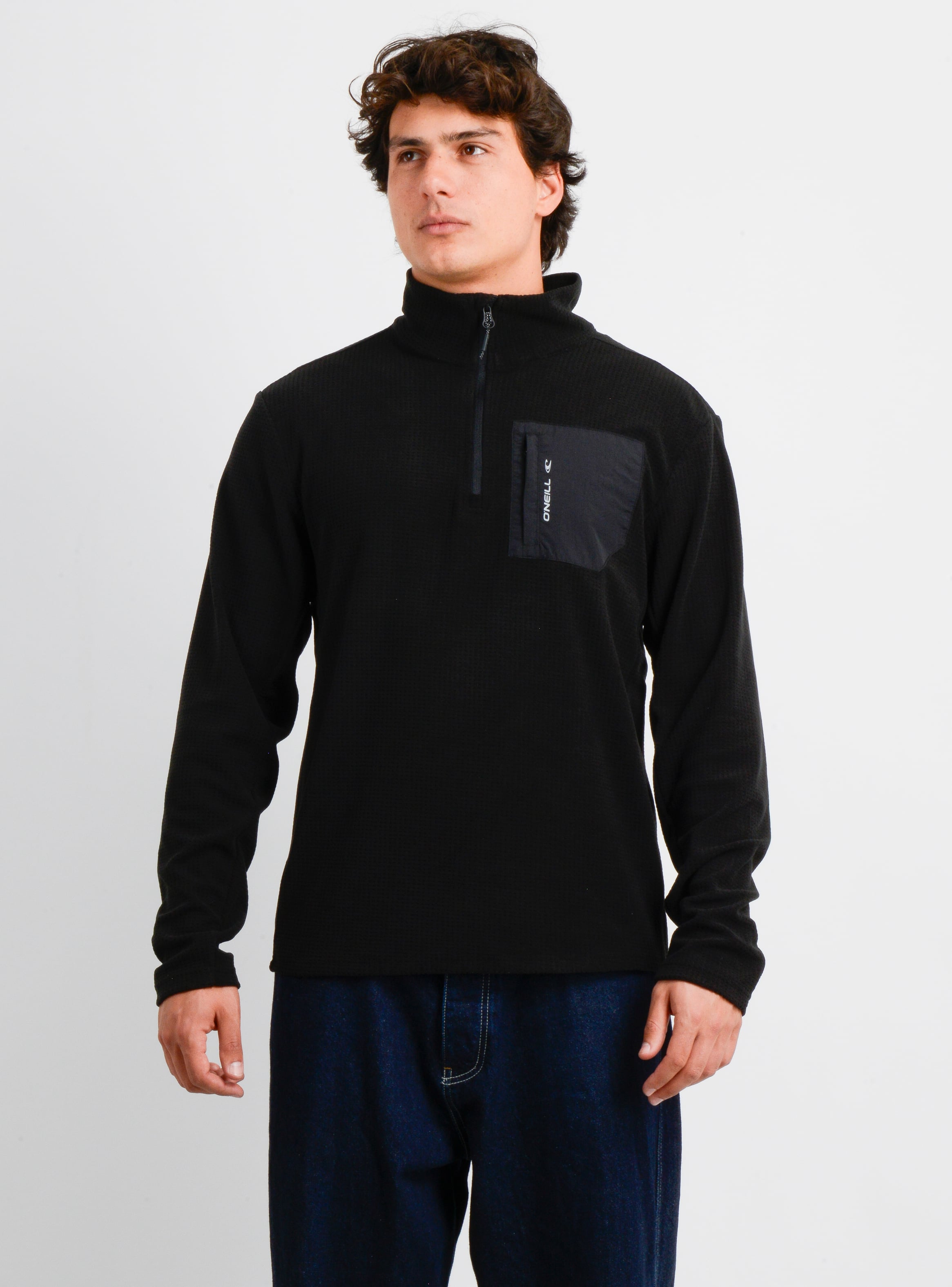 POLERON POLAR HALF RAISE II NEGRO - 1