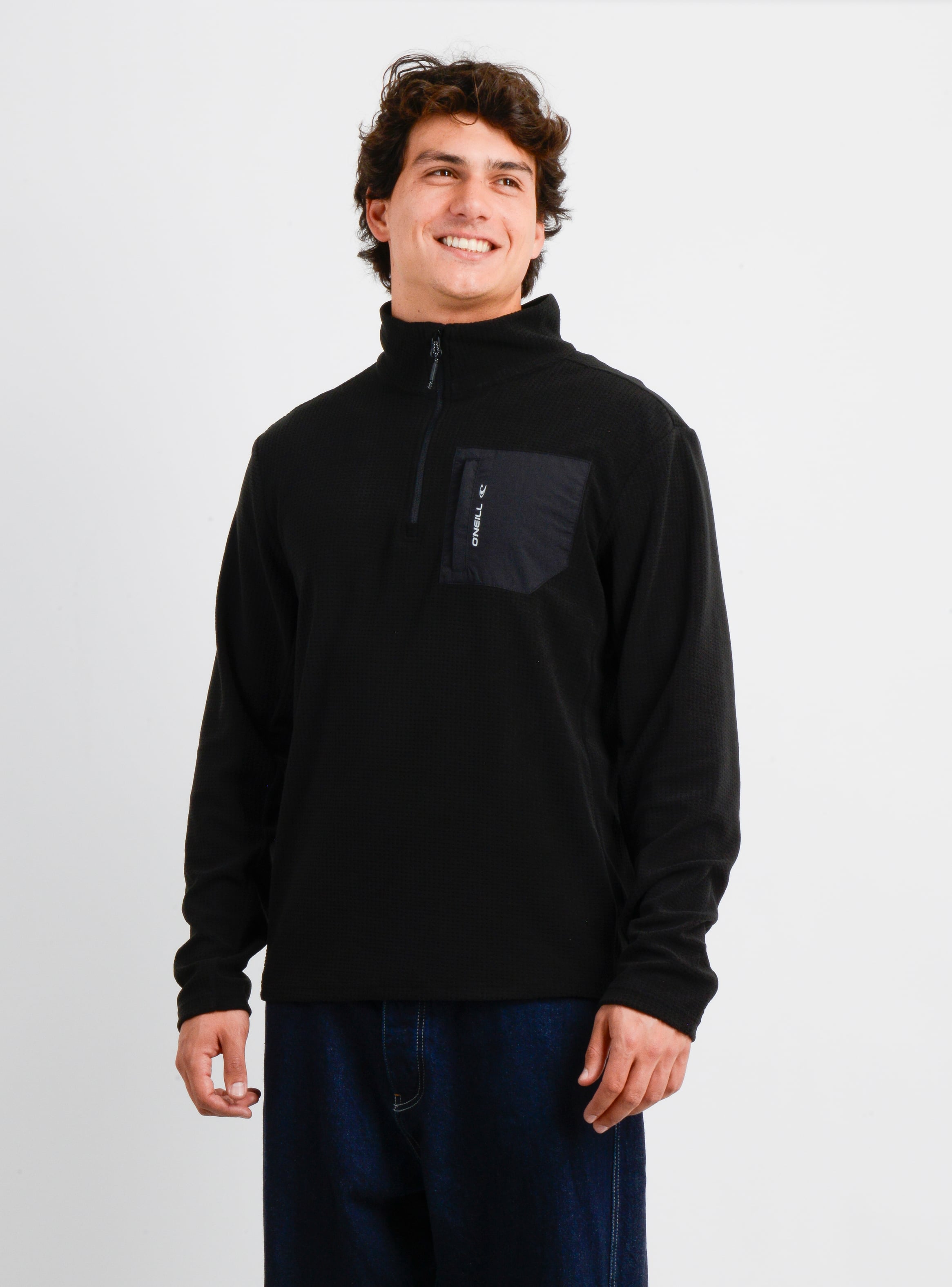POLERON POLAR HALF RAISE II NEGRO - 3