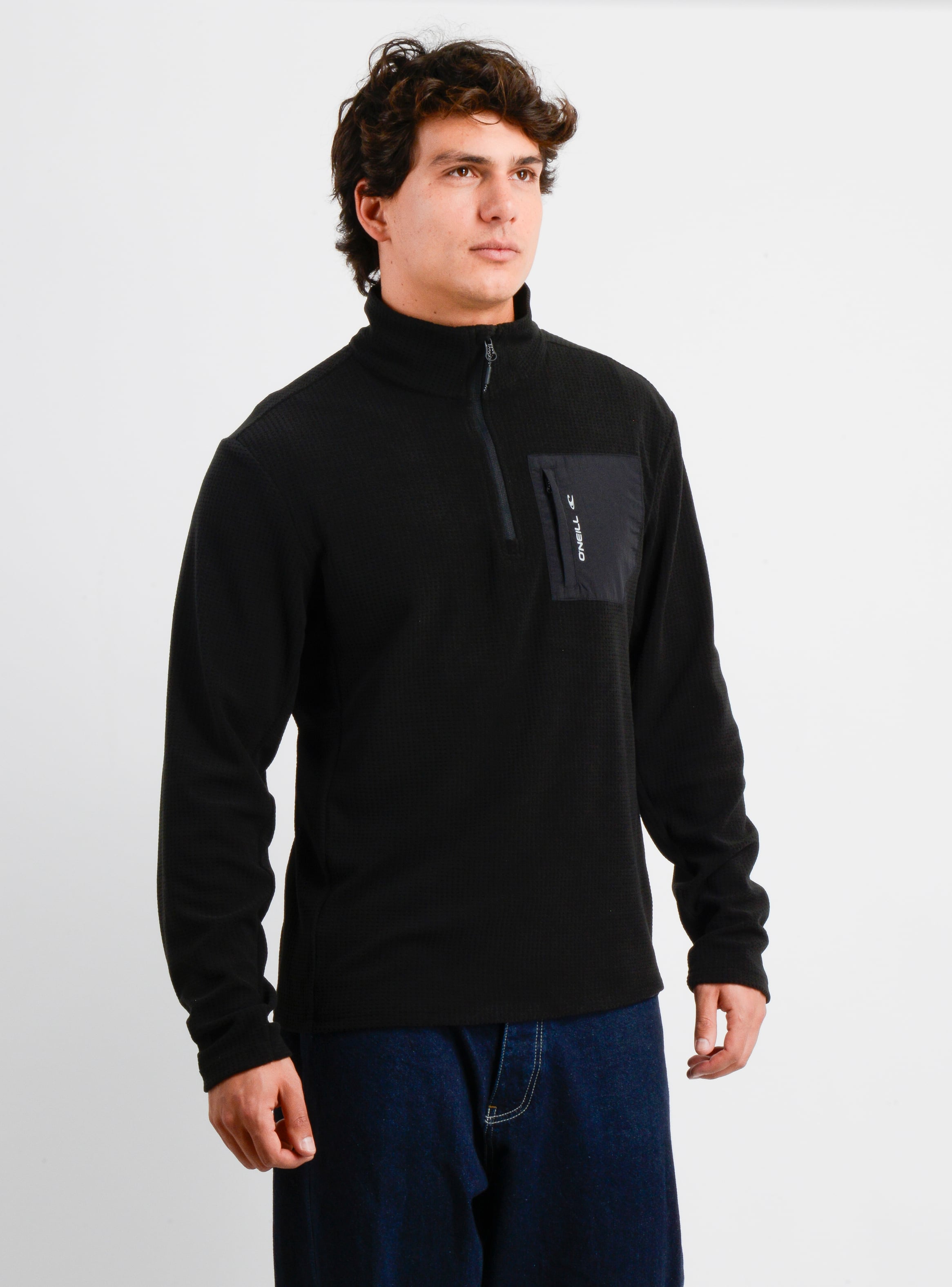 POLERON POLAR HALF RAISE II NEGRO - 4