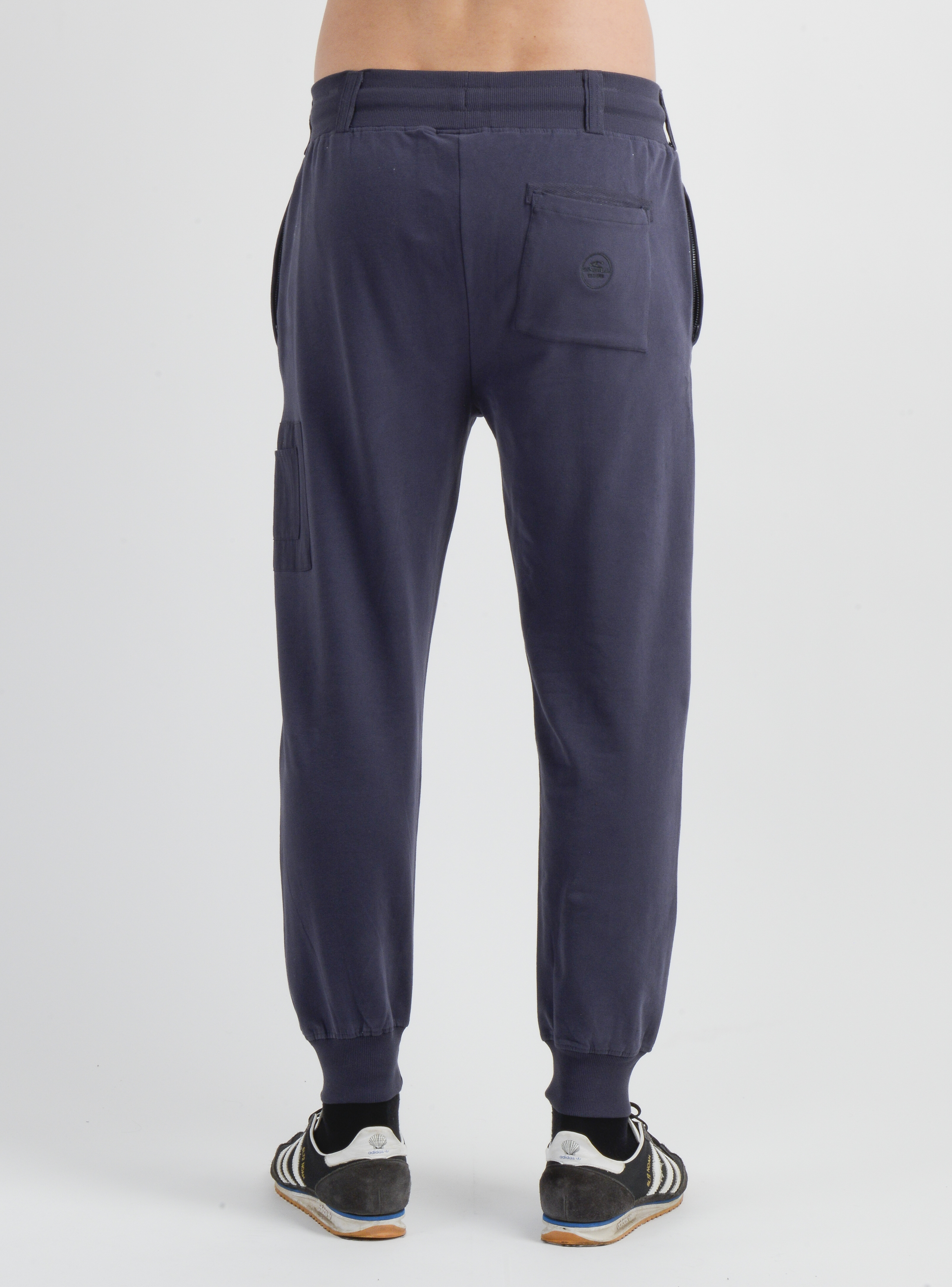 PANTALON BUZO TRANSFER  AZUL OSCURO - 2