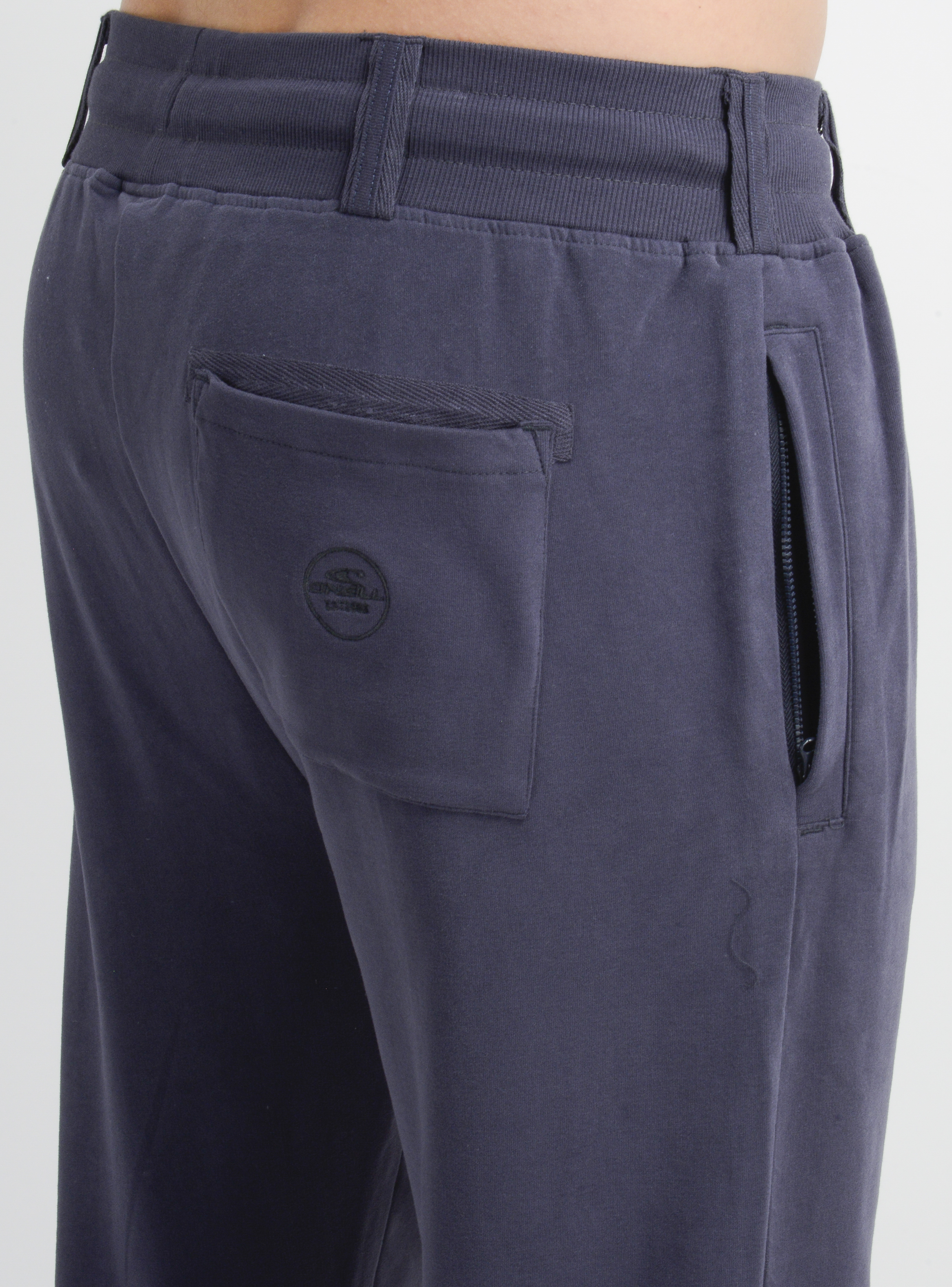 PANTALON BUZO TRANSFER  AZUL OSCURO - 6