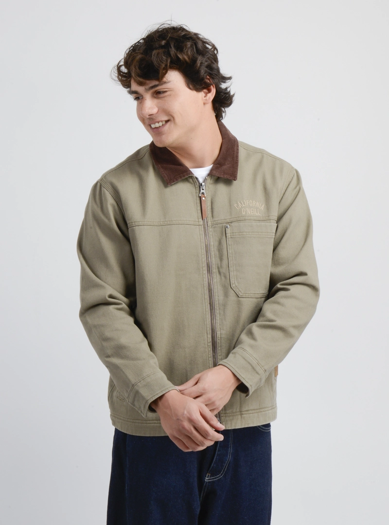 CHAQUETA DISTRICT BEIGE OSCURO - 4