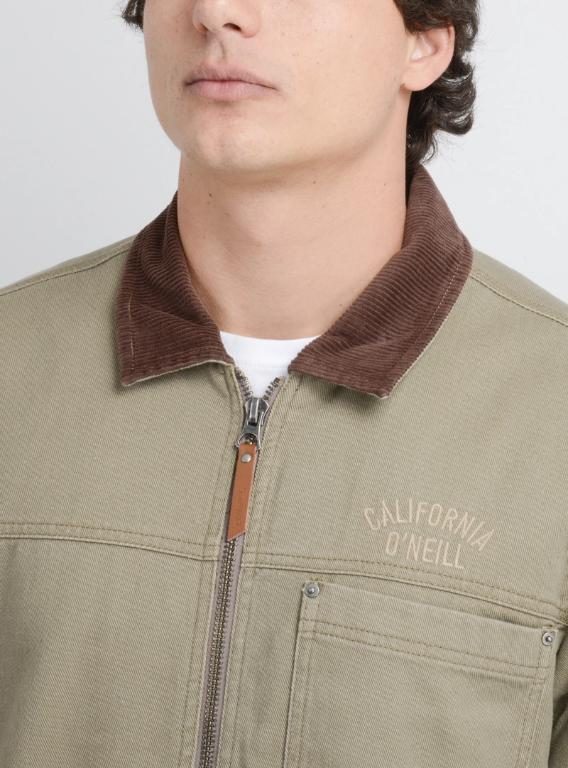 CHAQUETA DISTRICT BEIGE OSCURO - 5
