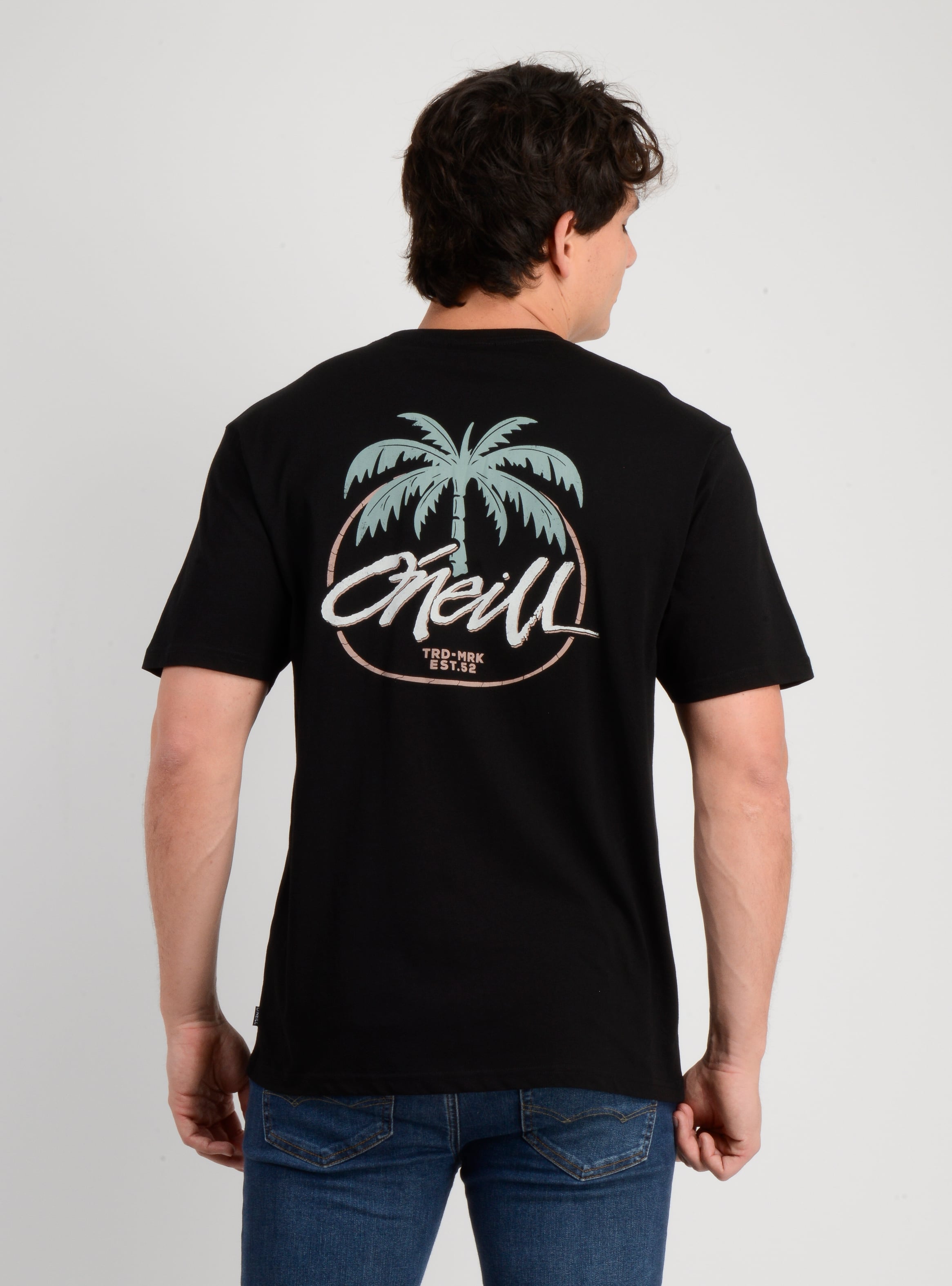 POLERA MANGA CORTA HOME GROWN NEGRO - 2