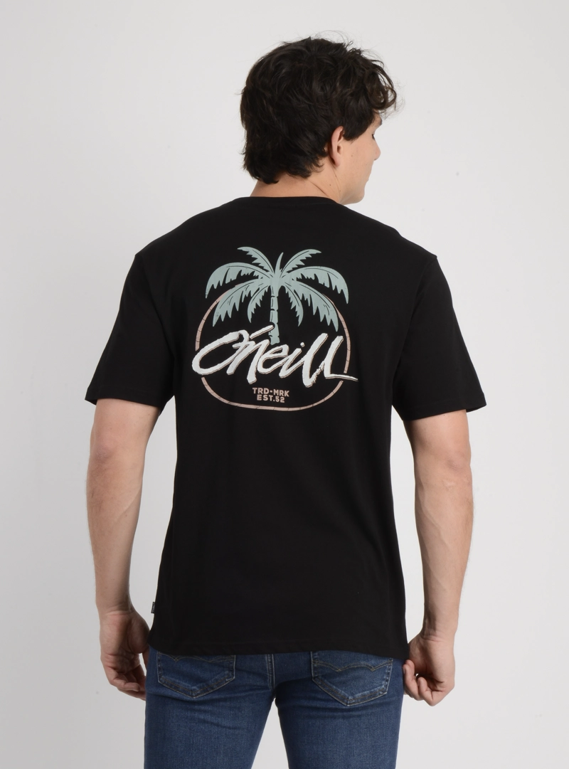 POLERA MANGA CORTA HOME GROWN NEGRO - 2