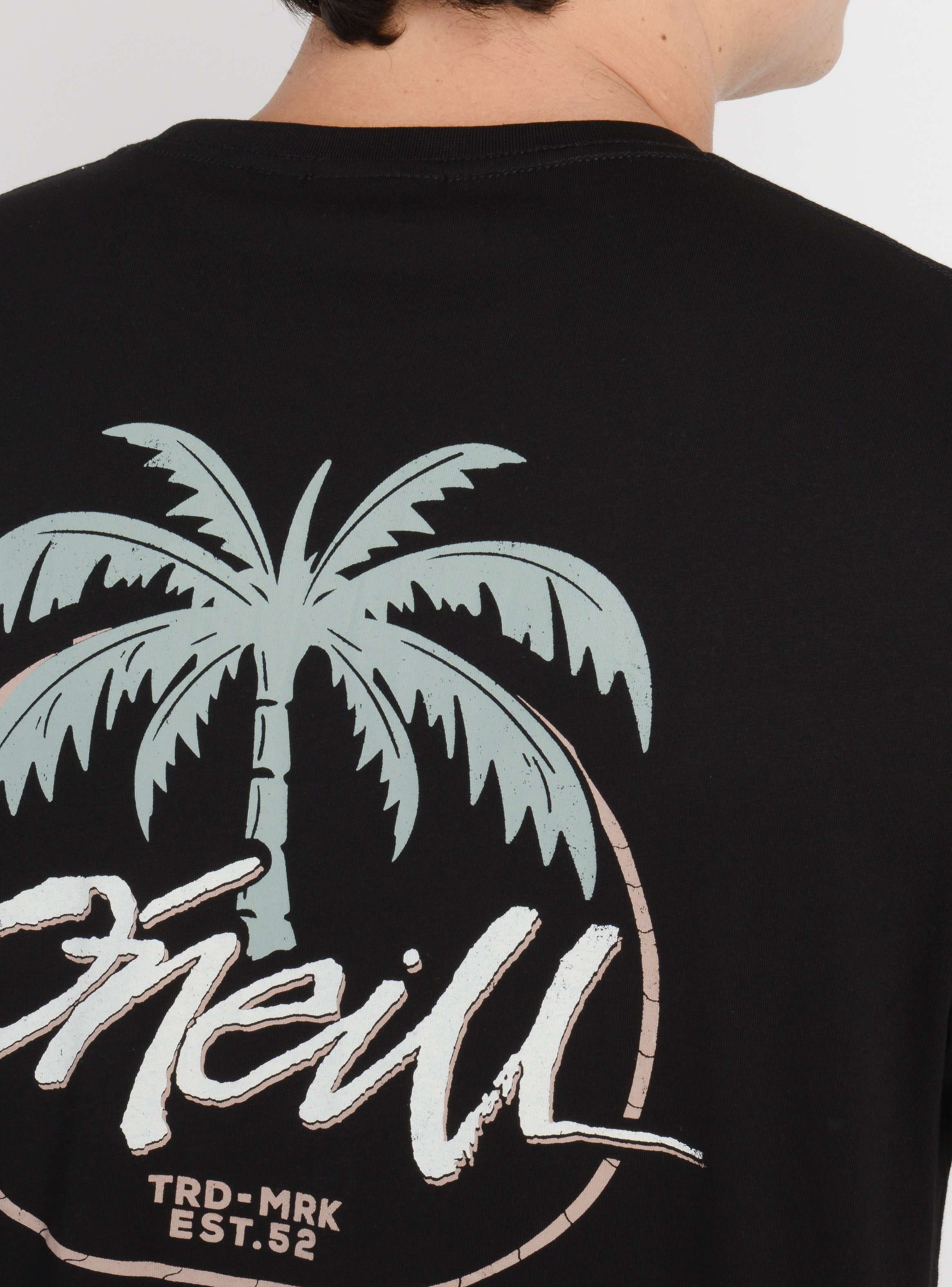 POLERA MANGA CORTA HOME GROWN NEGRO - 6