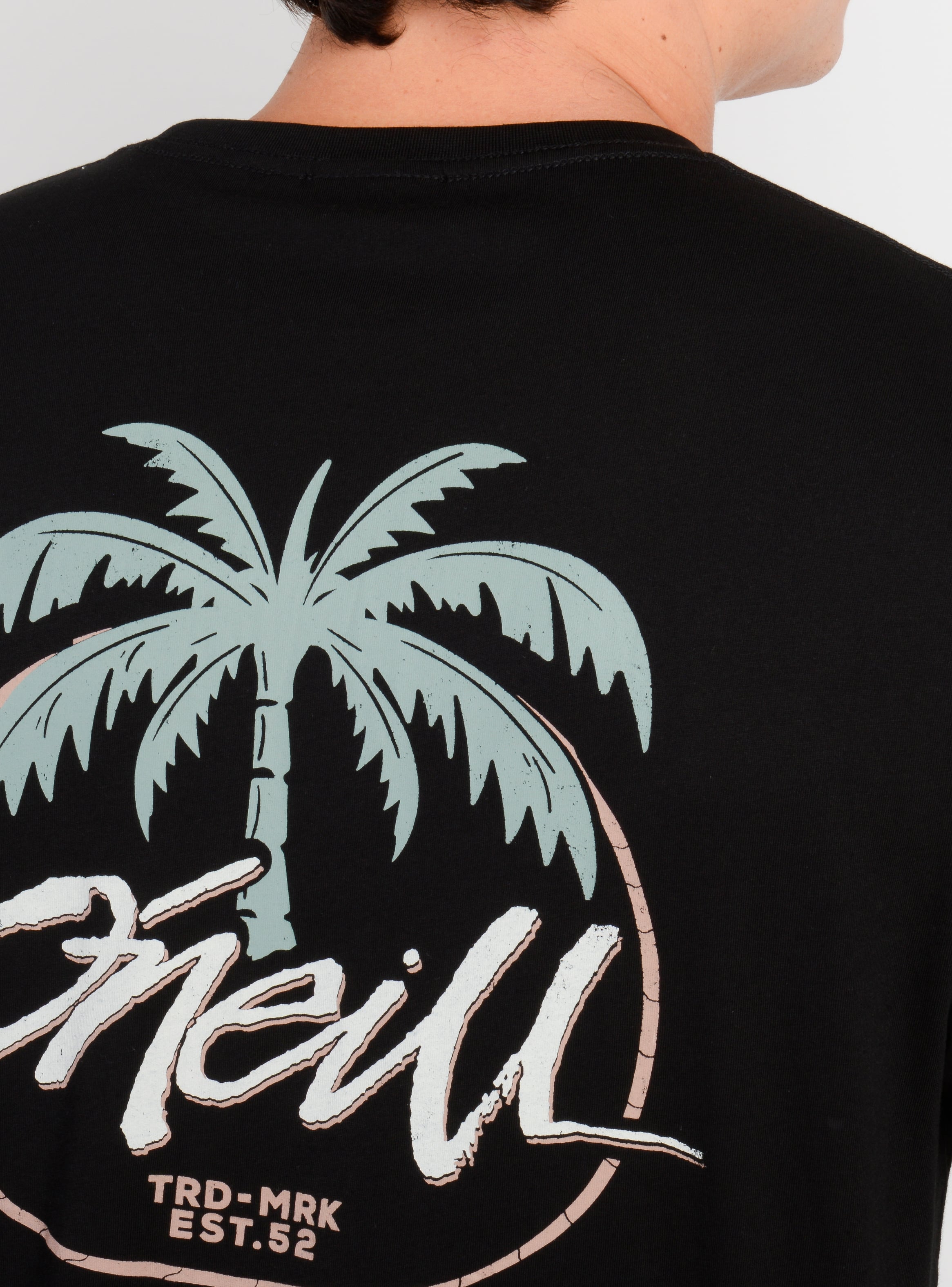 POLERA MANGA CORTA HOME GROWN NEGRO - 6