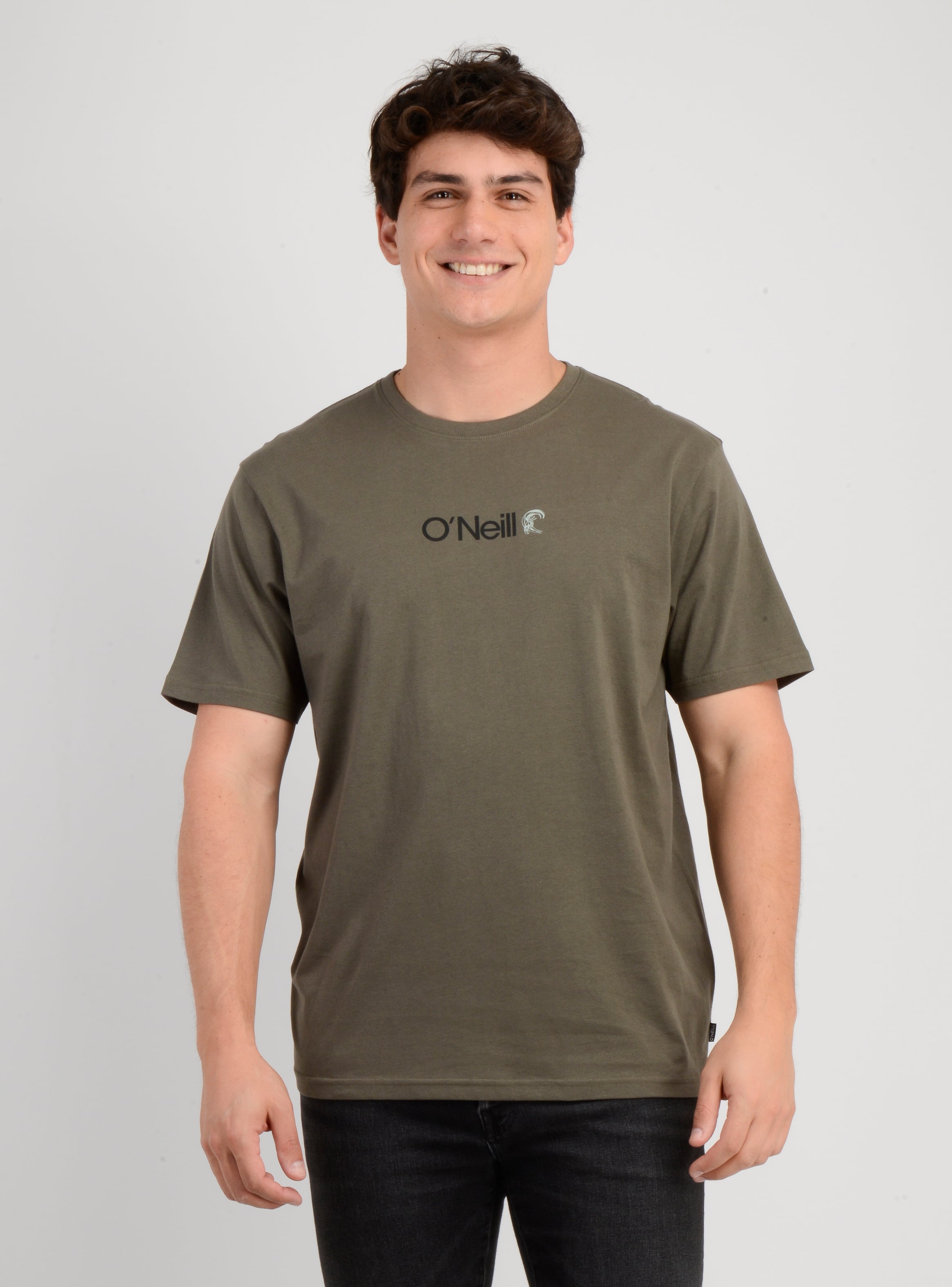POLERA MANGA CORTA OG VERBAGE VERDE OSCURO - 1