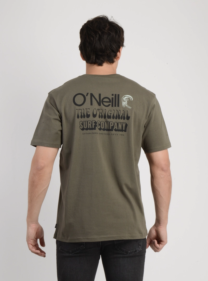 POLERA MANGA CORTA OG VERBAGE VERDE OSCURO - 2