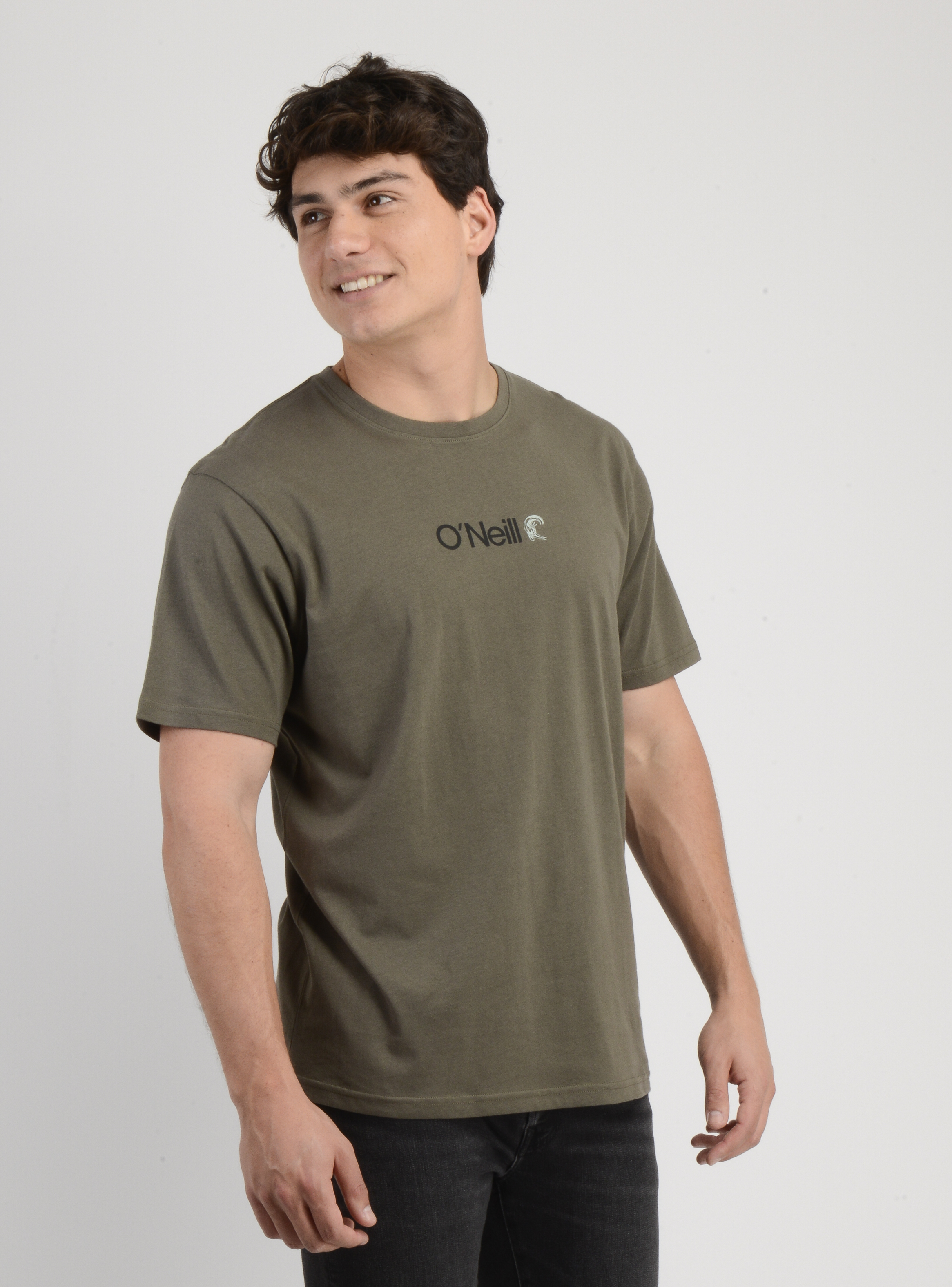POLERA MANGA CORTA OG VERBAGE VERDE OSCURO - 4