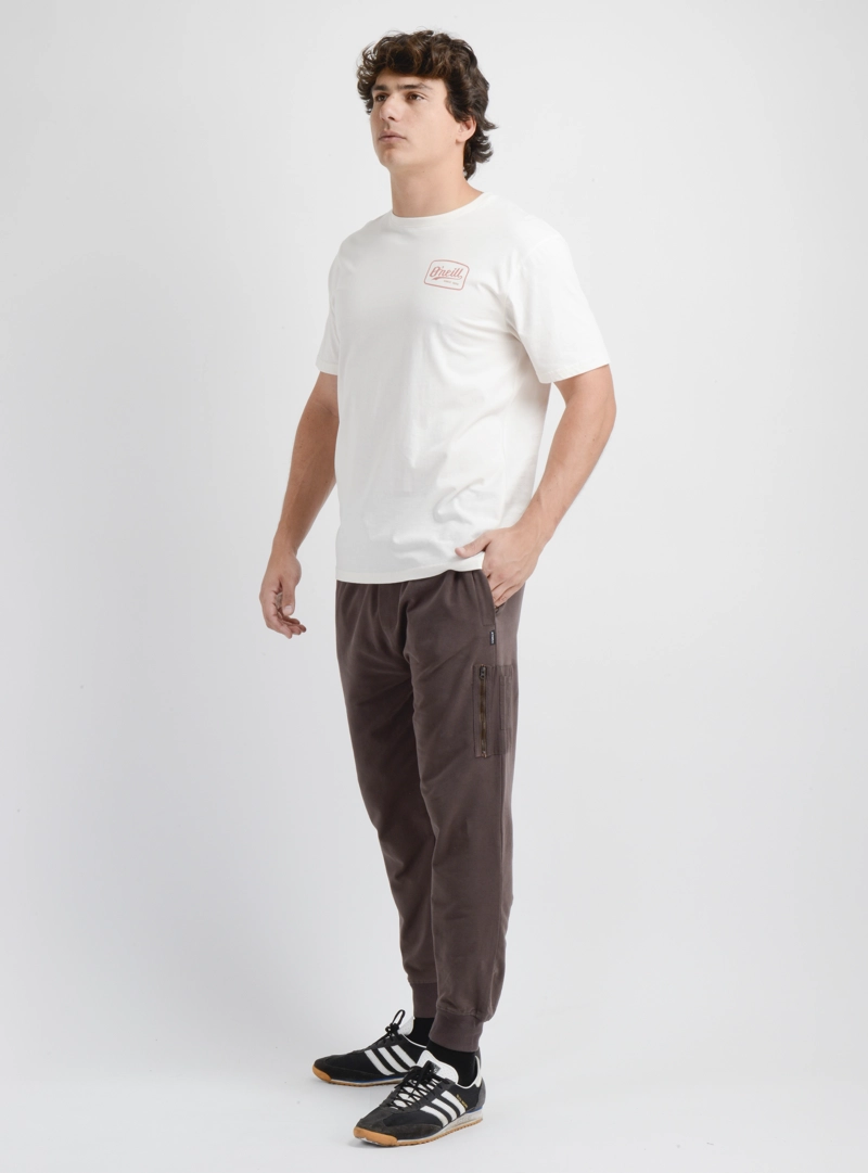 PANTALON BUZO TRANSFER  CAFE - 3