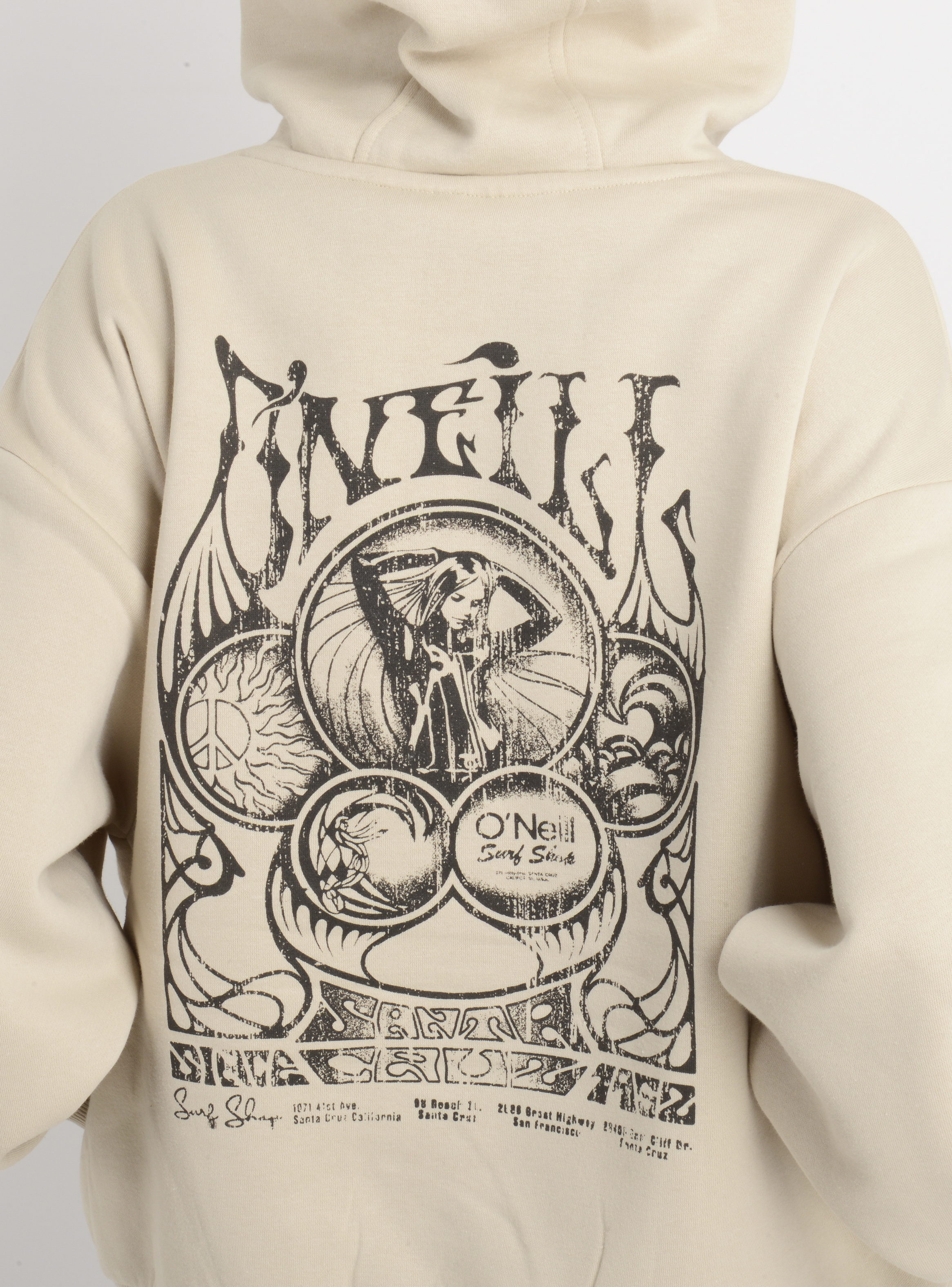 POLERON  HOODIE OG SURF SHOP BEIGE - 6