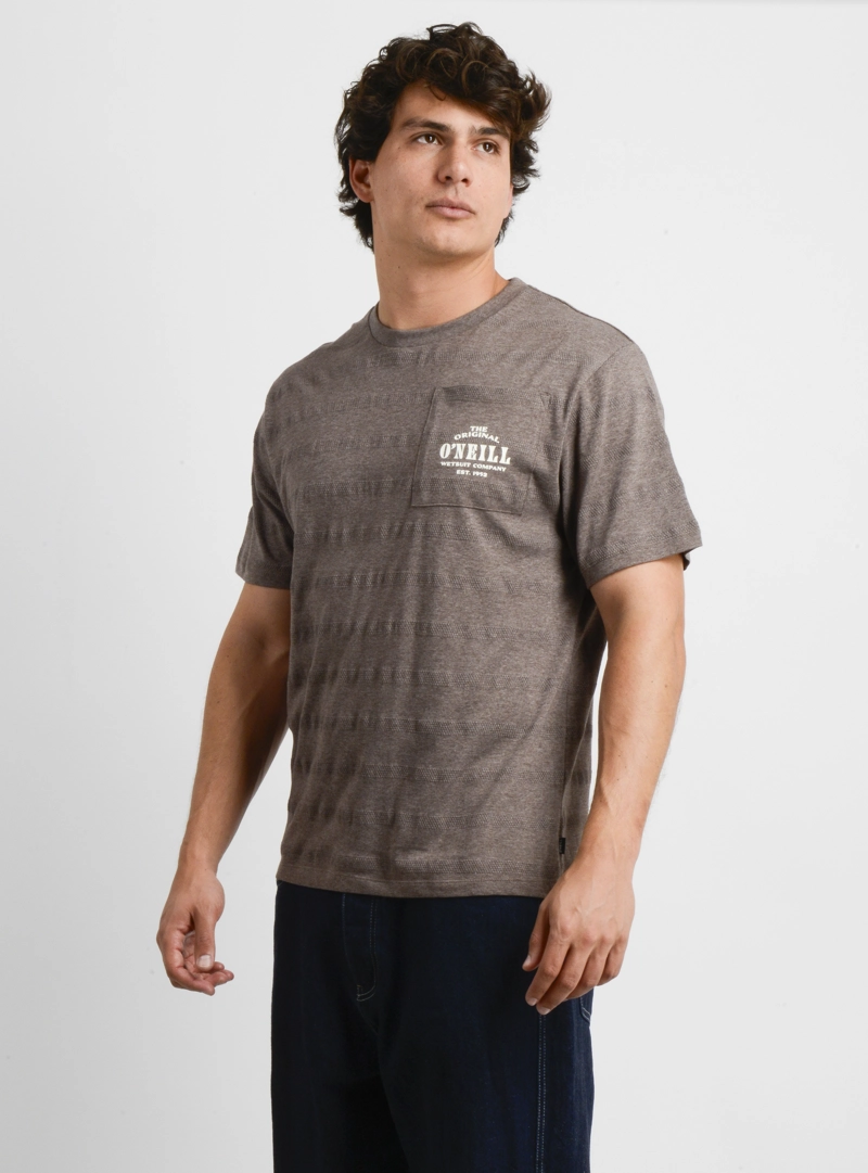 POLERA MANGA CORTA DINSMORE II CAFE - 3